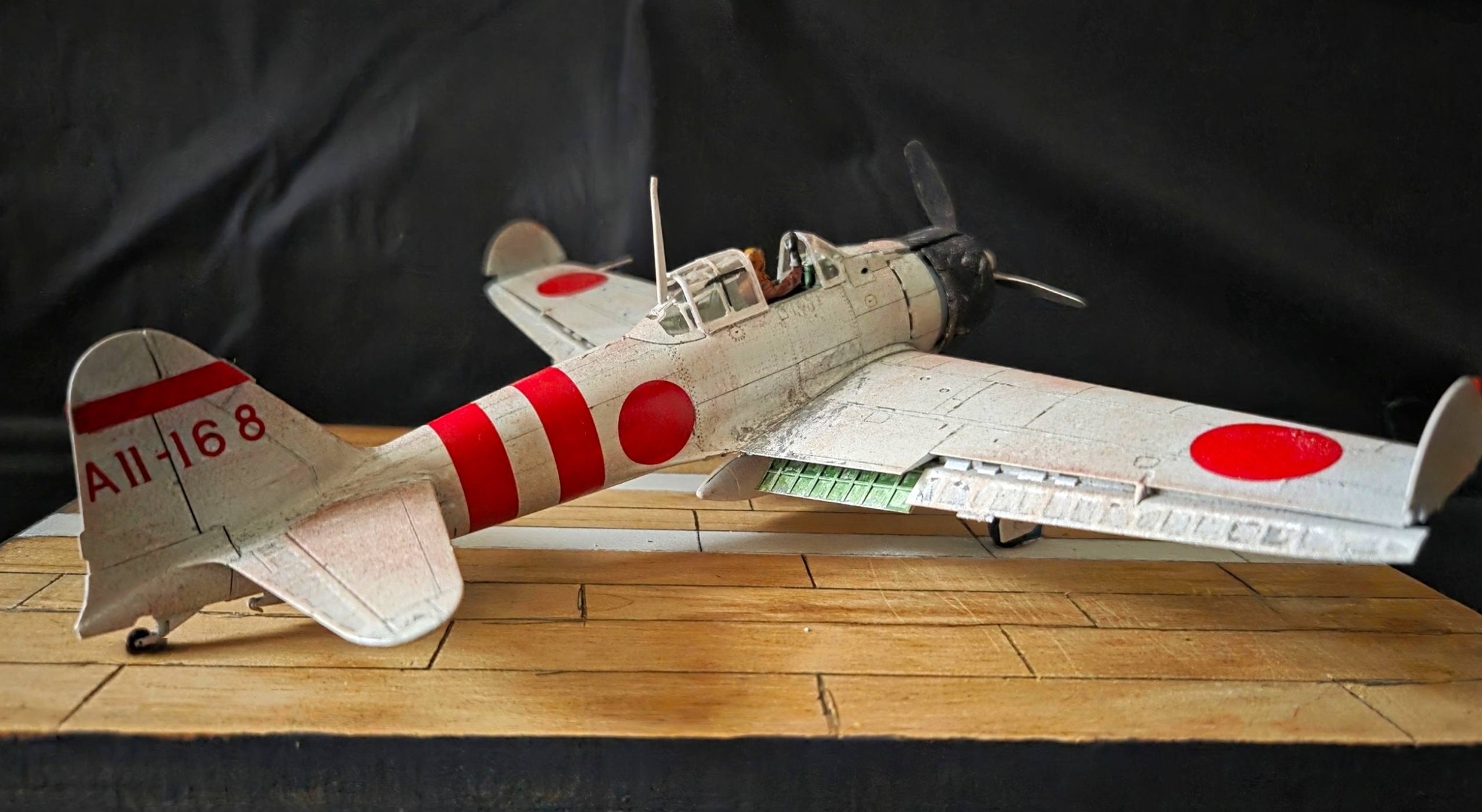 Academy A6M2B Zero fighter model