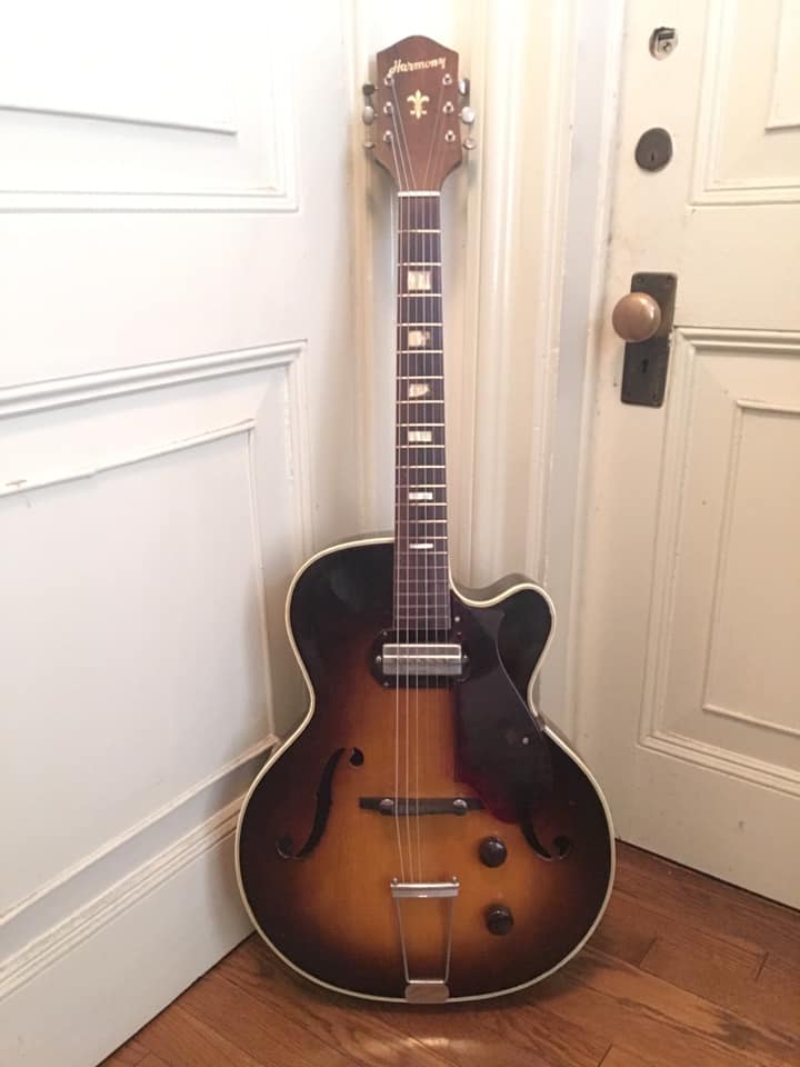 Vintage Silvertone Harmony H51 Guitar with P13 Pickup