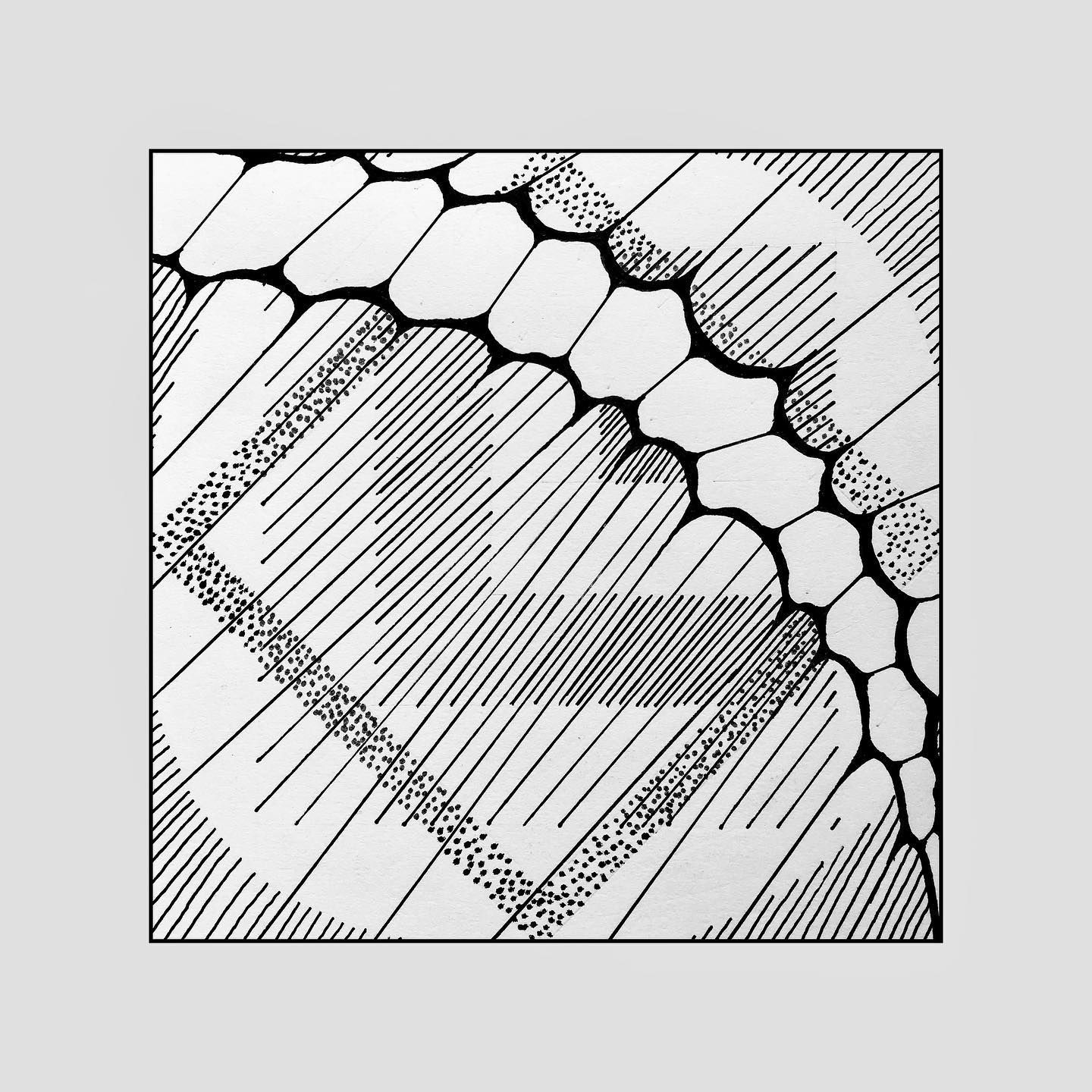 Studio - Void Drawing 1 of 3. Not had time to do much creative work ...