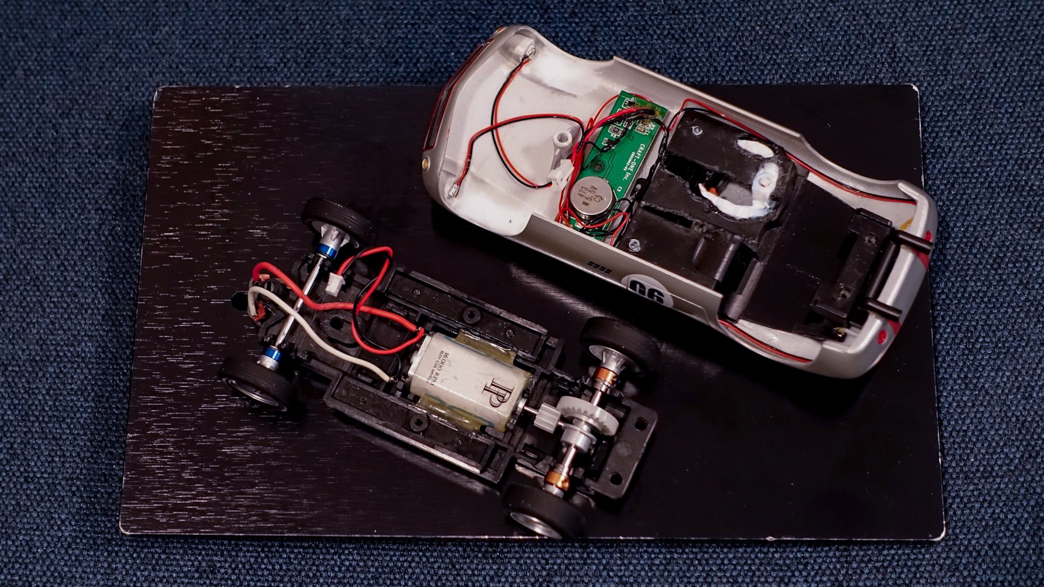 MRRC製1/32スケールスロットカー ケリソンJ4（Kellison J4） Customized Mrrc Kellison J4 car modifications