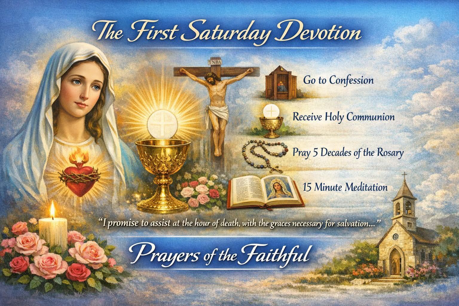 Catholic Christianity | FIRST SATURDAY DEVOTION : WHAT YOU NEED TO KNOW ...