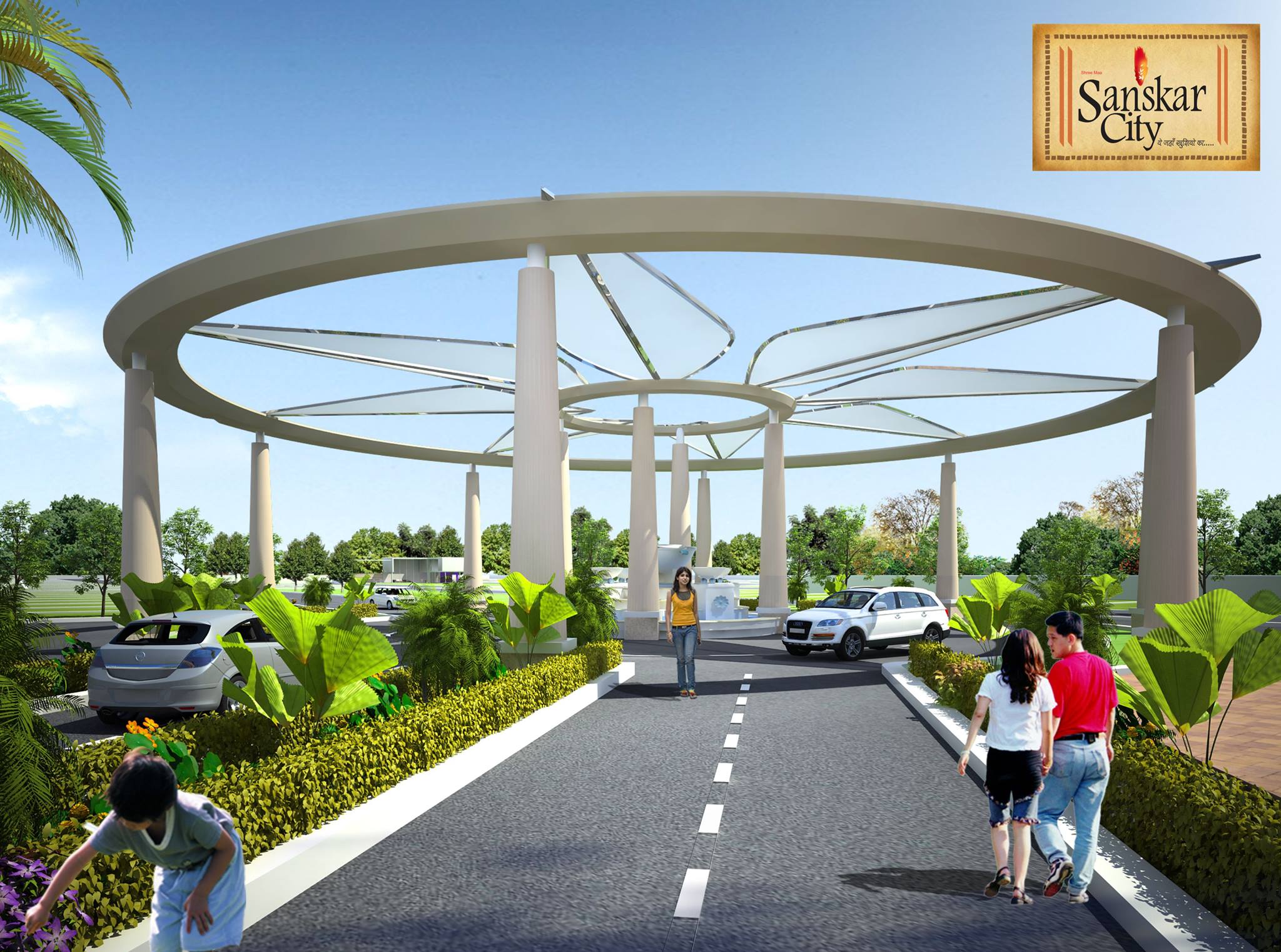View of GSR AVASA - Luxury Lake-View & High-Rise Gated Community GSR AVASA ...