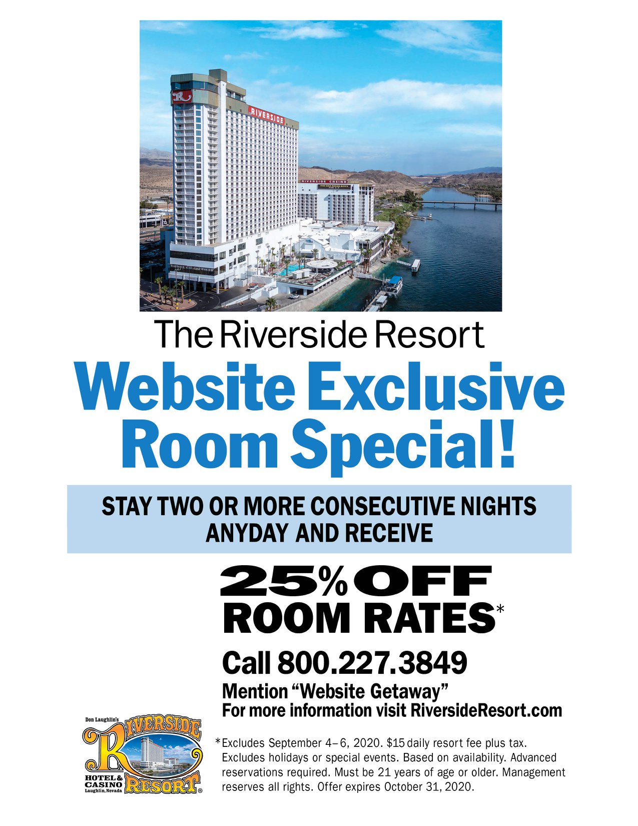 Stay two... - Don Laughlin's Riverside Resort Hotel & Casino ...