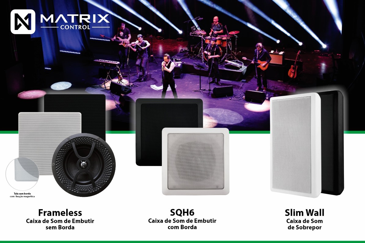 Matrix Control - A linha de caixas de som Matrix Sound... | Facebook