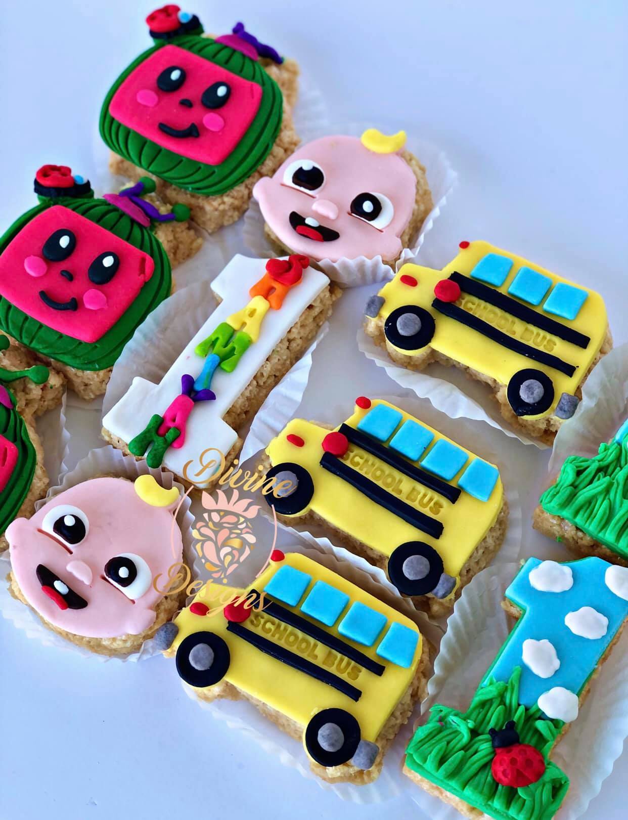 Divine Designs - CocoMelon! 🍉 Rice Krispies Treats 🍉...
