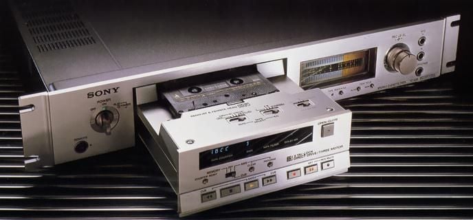 Sony TC-K88B Stereo Cassette Deck (1980-84)
