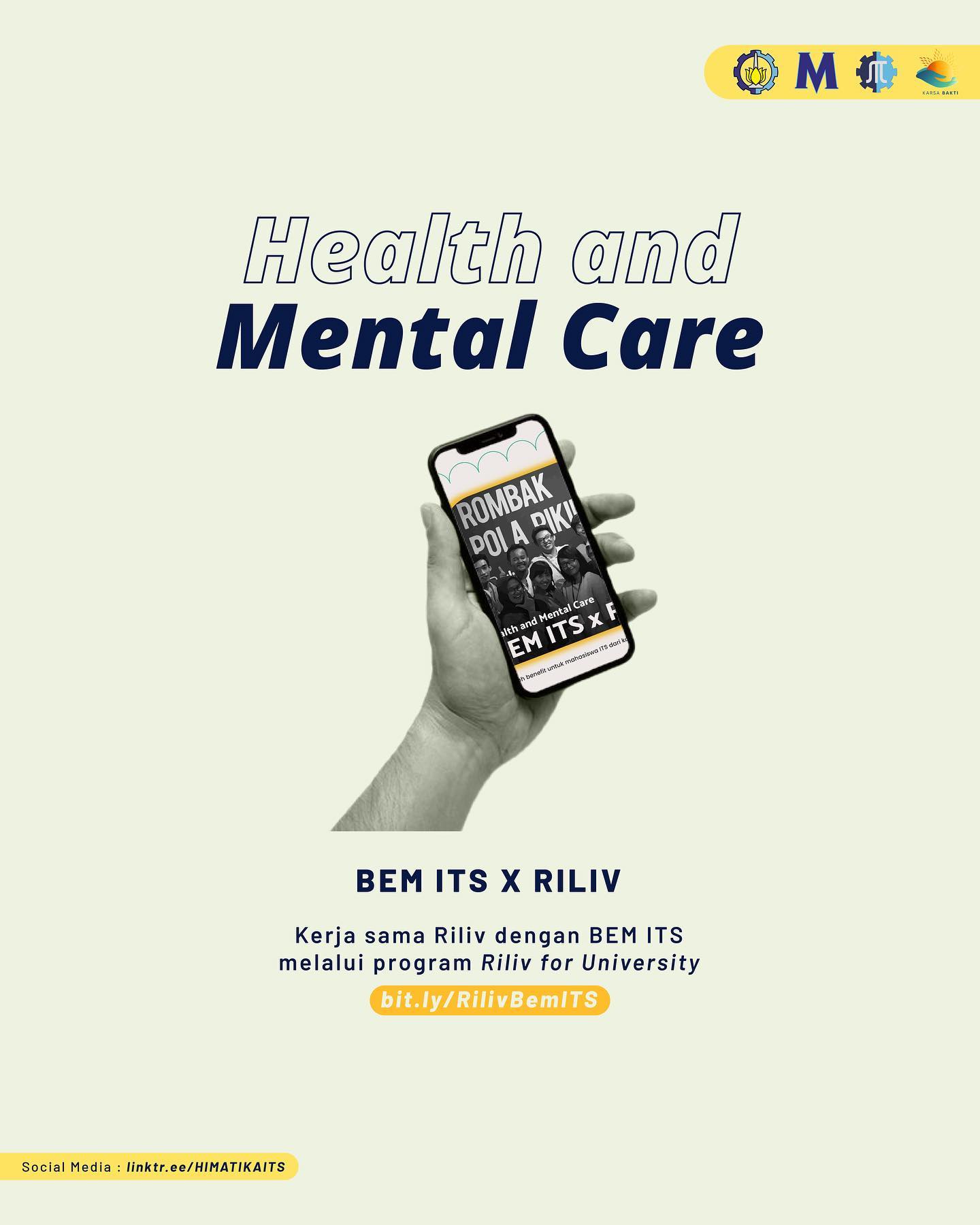 Himatika ITS - [ BEM ITS X RILIV ] Halo KM ITS! BEM ITS... | Facebook