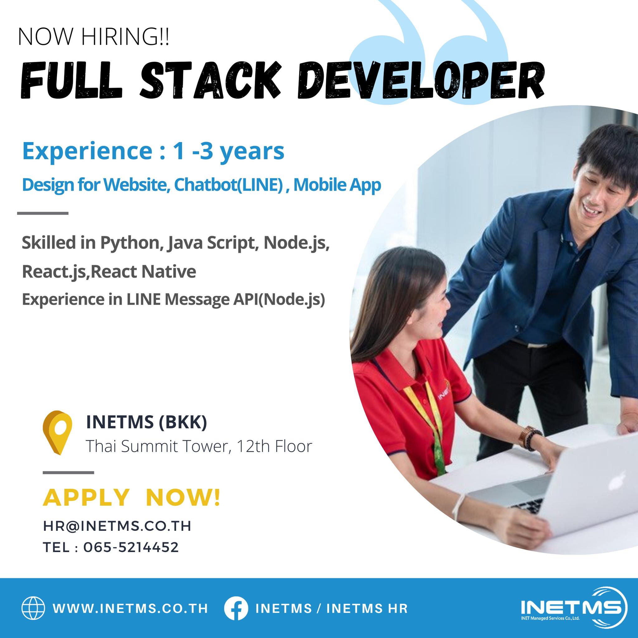 ProgrammerThailand | ‼รับสมัครด่วน‼ *เริ่มงานได้ทันทีพิจารณาเป็นพิเศษ ...