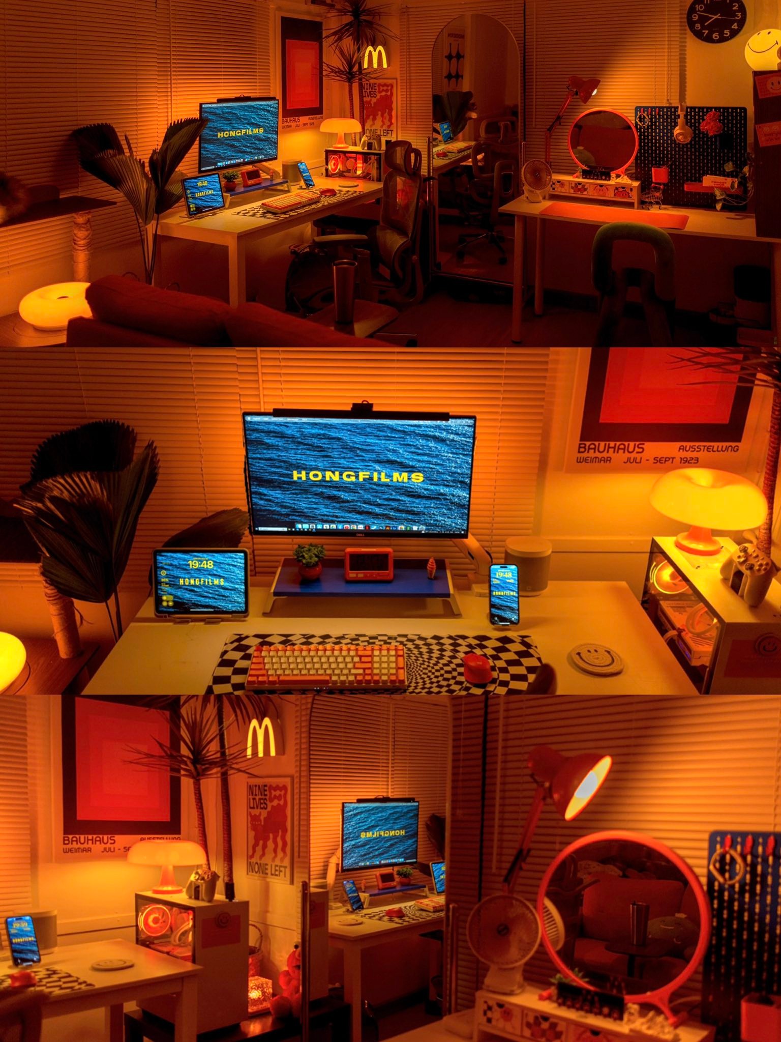 Workspace Setup Addicts | Warm Light 🧡💙 | Facebook