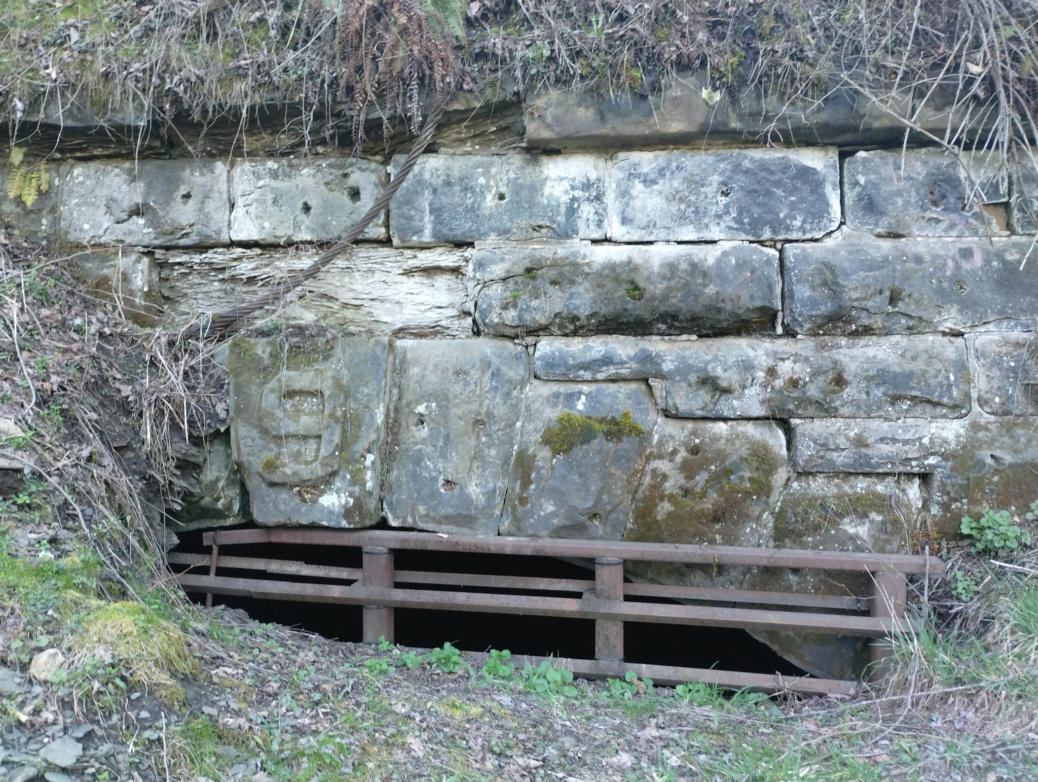 Tunnel 9 along former PRR panhandle in Cadiz Junction, OH