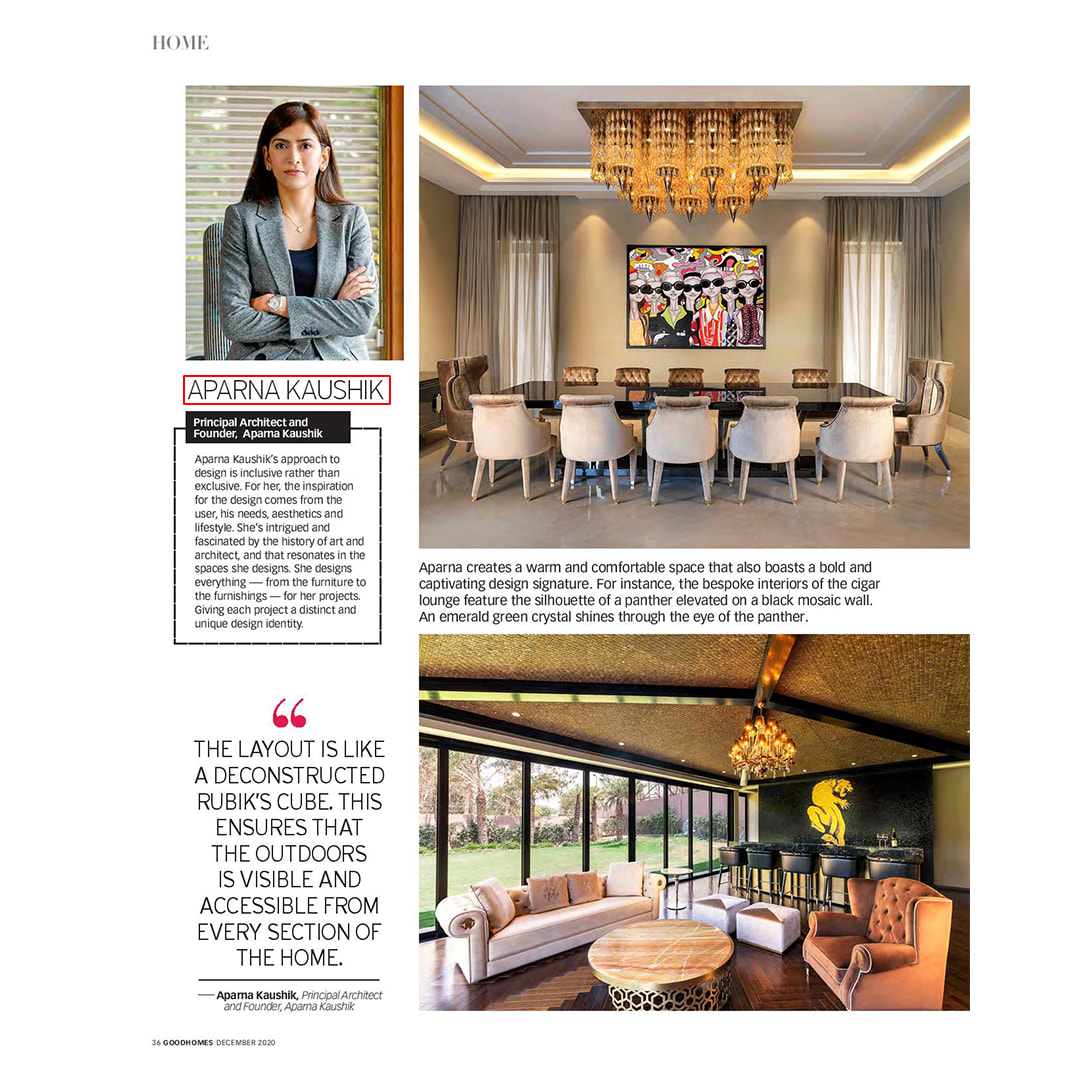 "Beyond Dimensions" An... - Aparna Kaushik Design Group