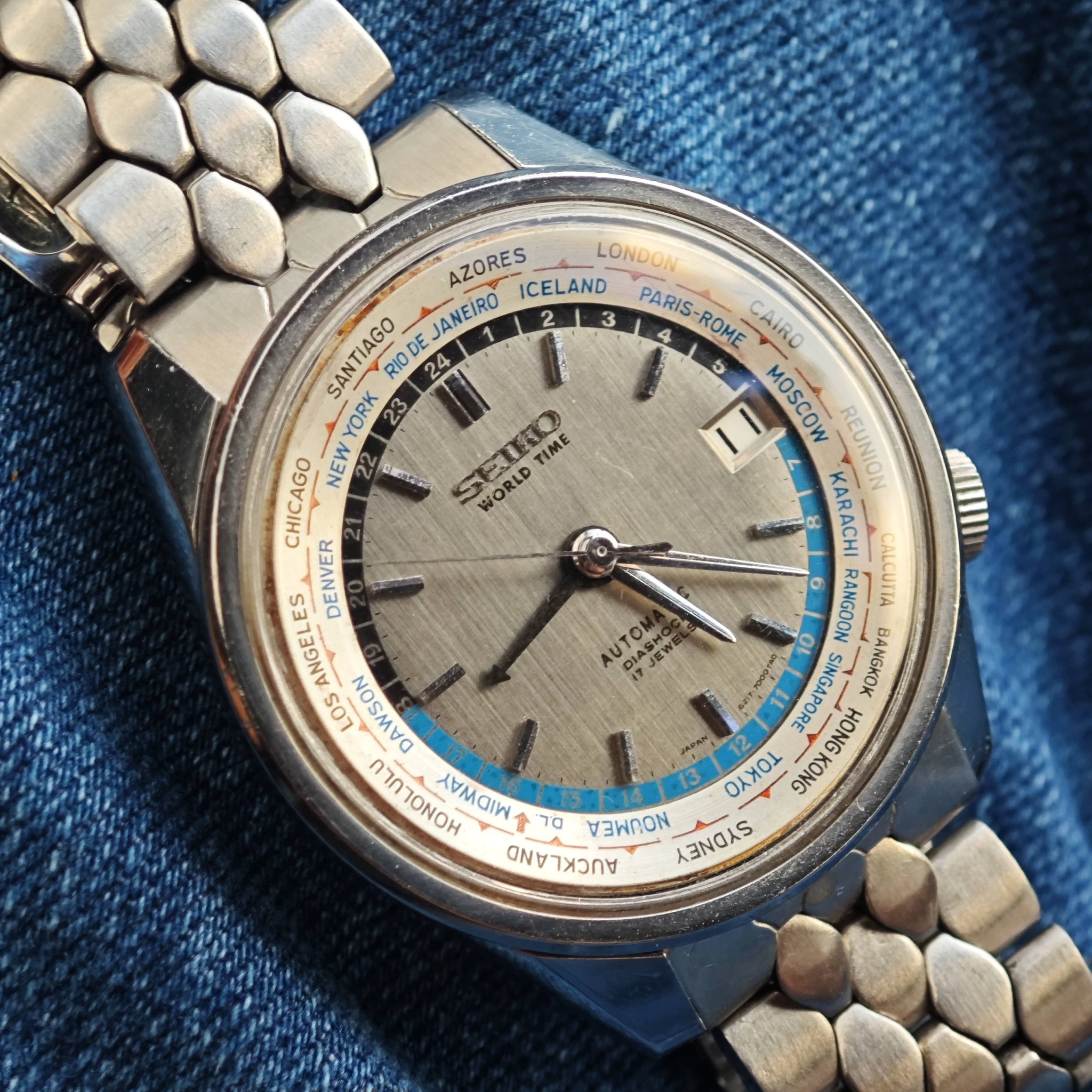 Seiko World Time 6217-7010