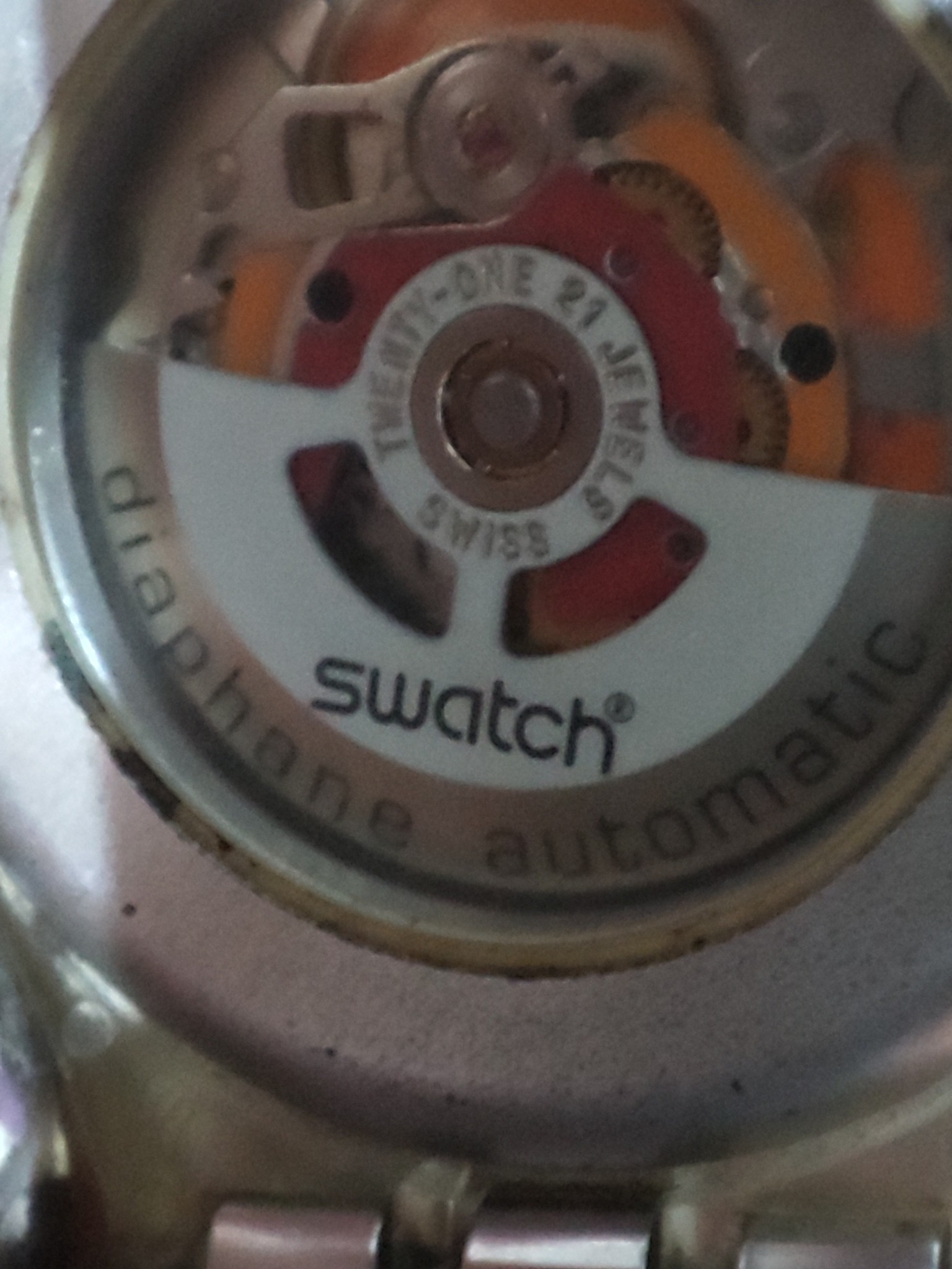 Swatch Diaphane Automatic Ag2003 3k SOLD