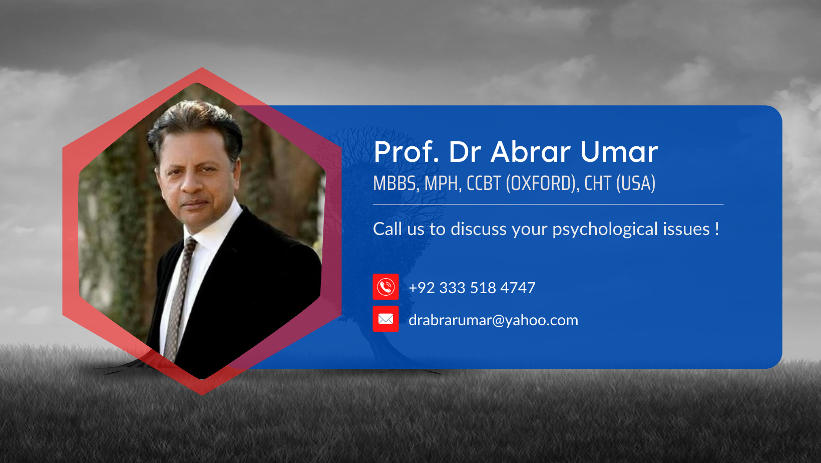 Dr Abrar Umar and Counselling | Islamabad