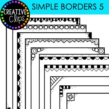 FREE!!! Simple Border Clipart... - ออกแบบใบงานเด็กง่ายๆขายดี | Facebook