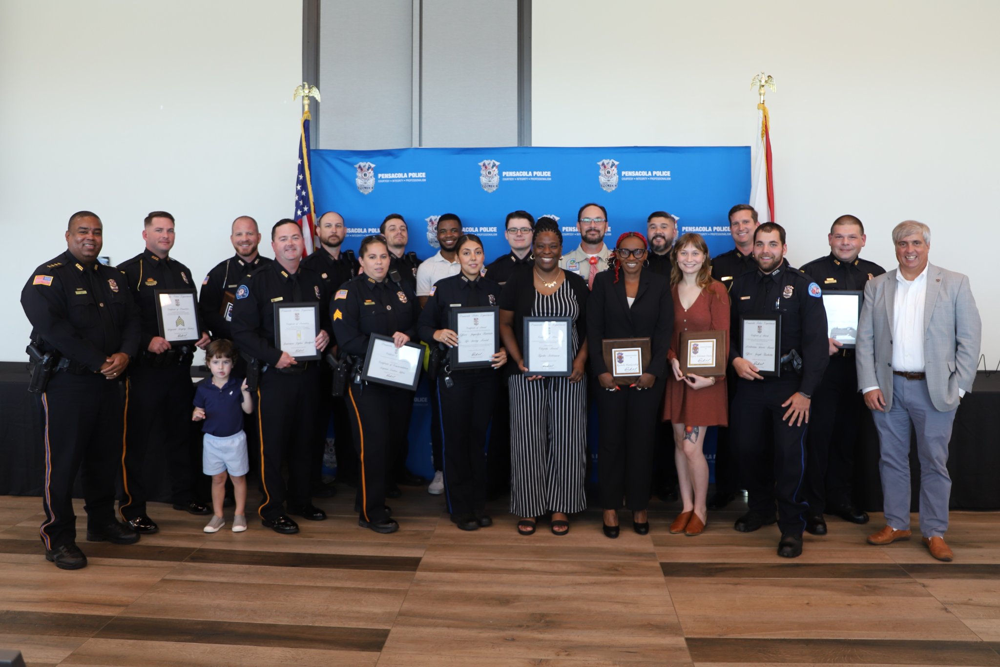 Today we gathered to... - Pensacola Police Department | Facebook