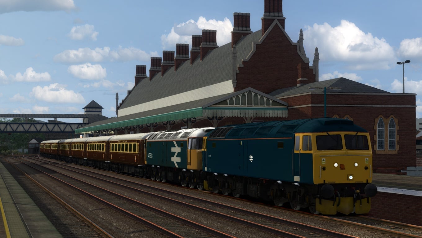 British - 47614 & 47593 On the Newport To Shrewsbury Line Screenshot by ...