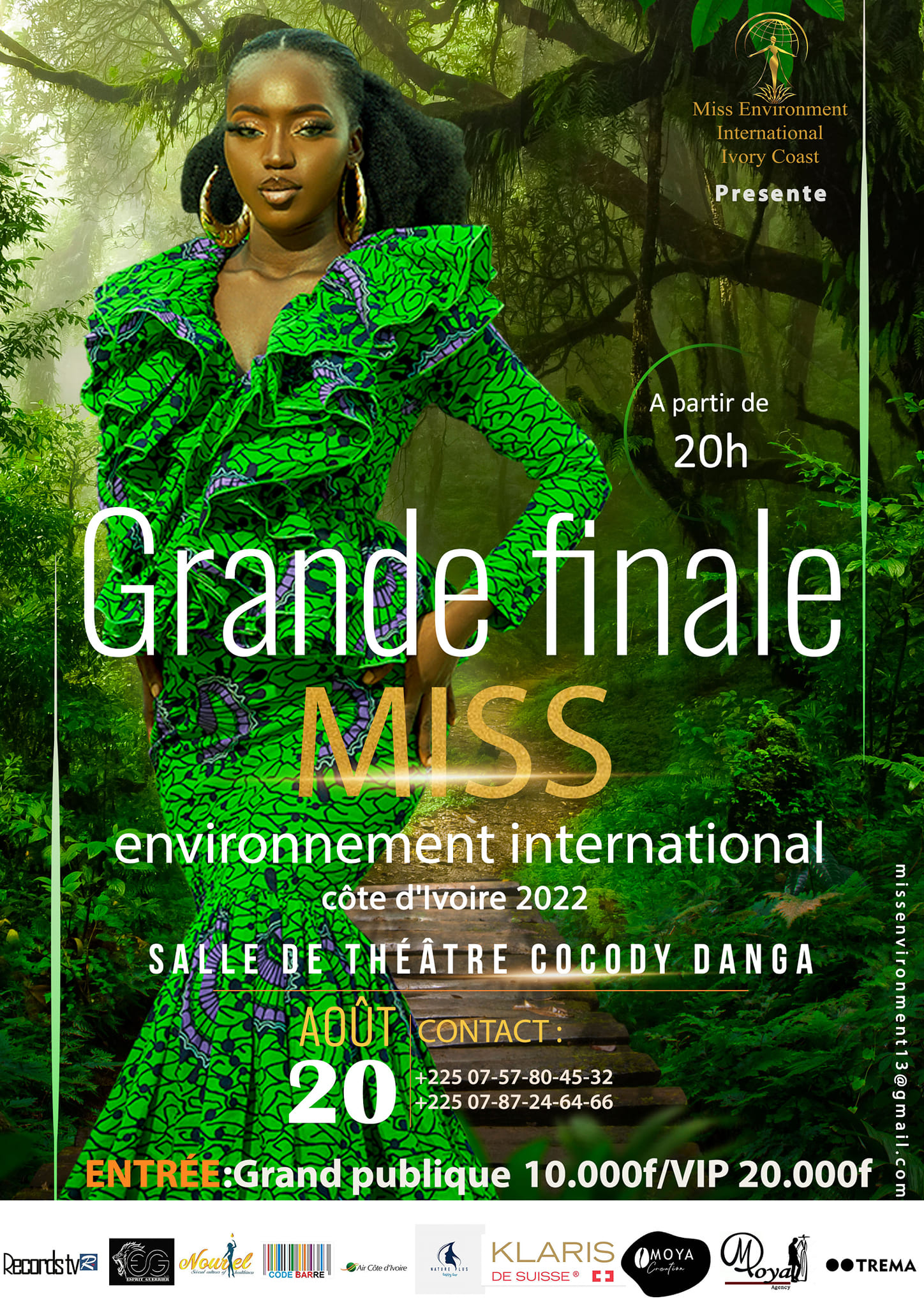 Miss Environment international Ivory coast - MISS ENVIRONNEMENT ...