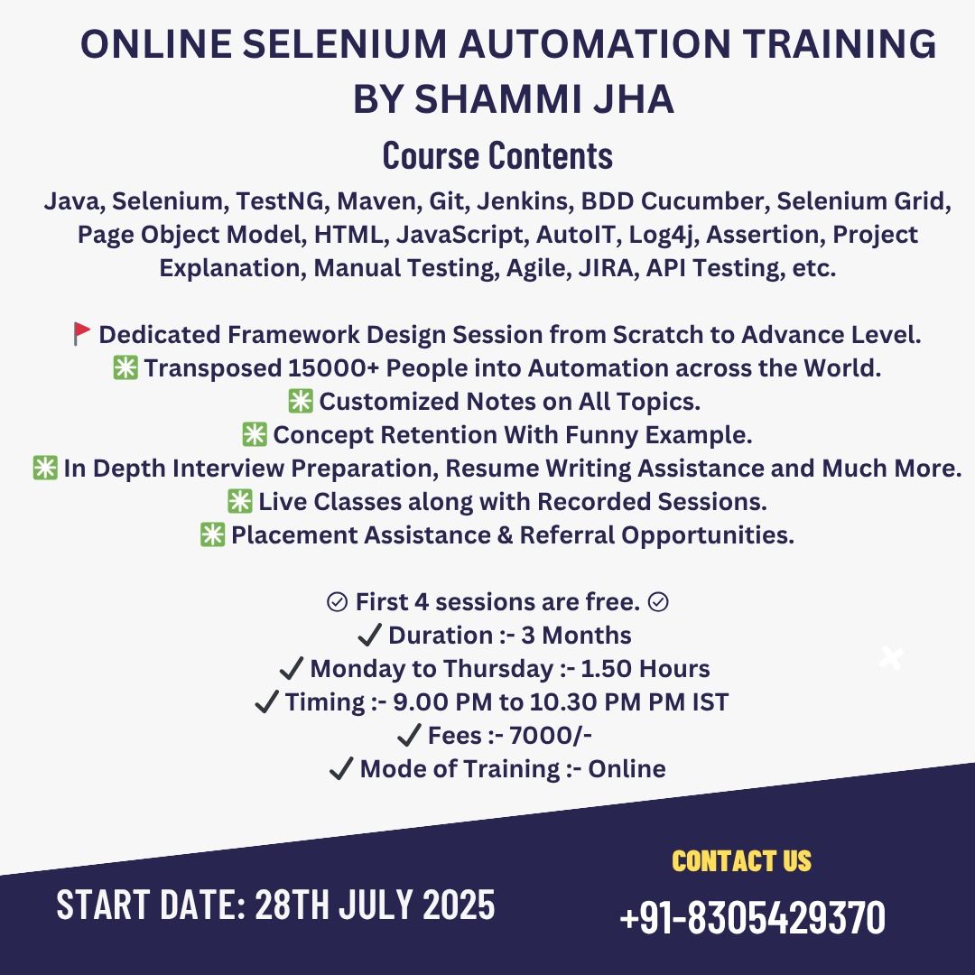 Software Testing Jobs | Selenium Tutorial 5: Java Programming for ...