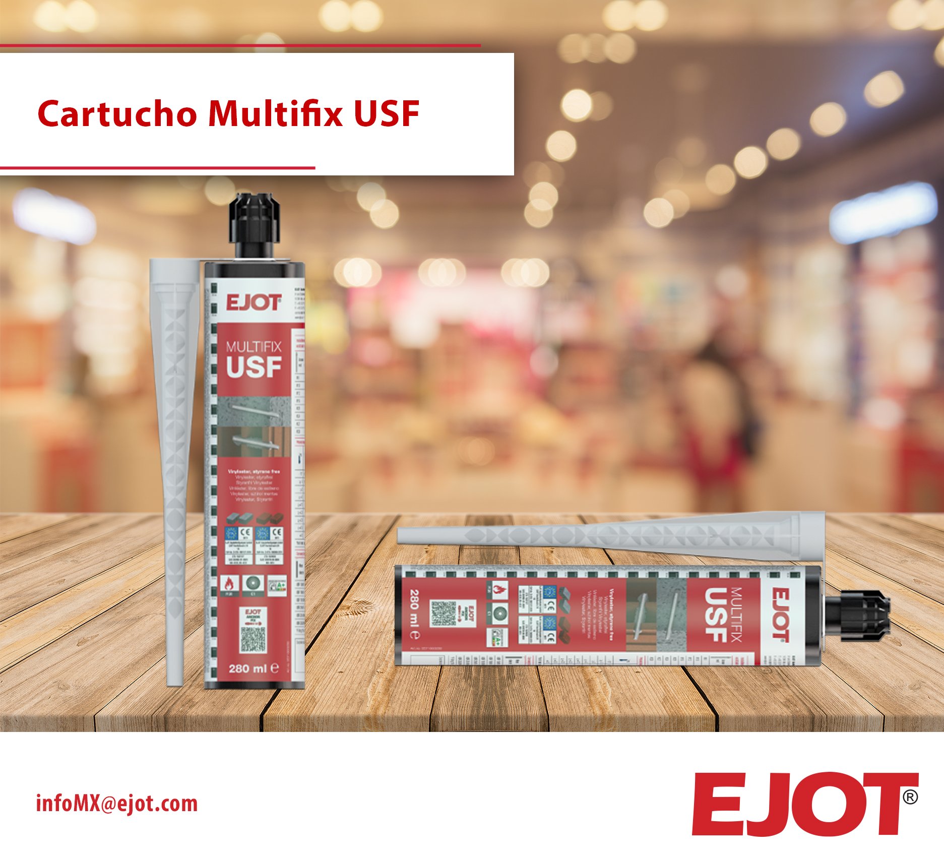 Cartucho Multifix USF... - EJOT Sistemas de Construcción | Facebook
