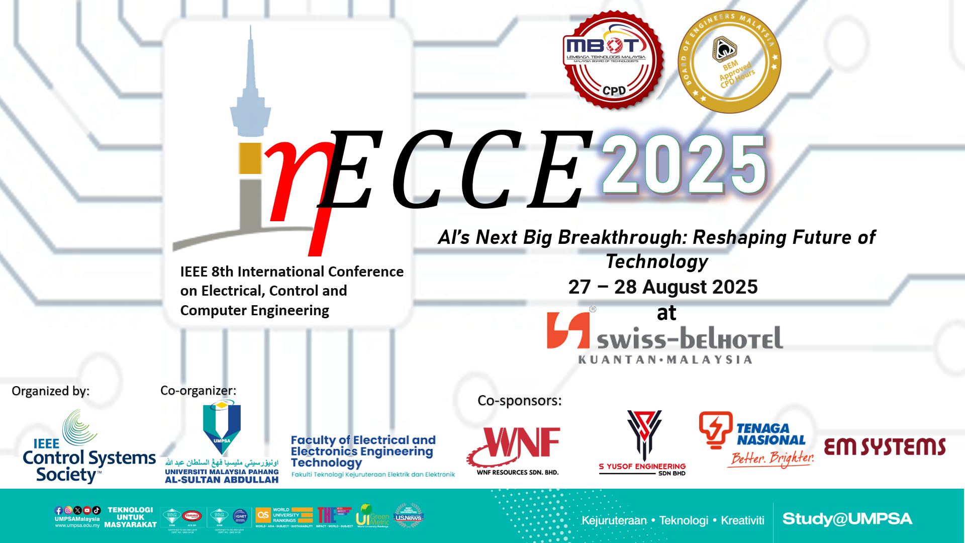 IEEE 8th International Conference on Electrical, Control and Computer ...