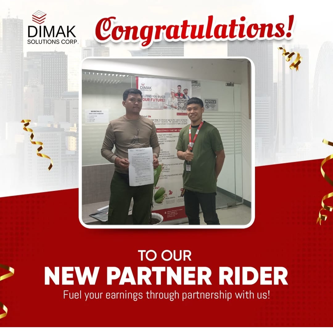 Dimak - NEW PARTNER RIDER FROM LOWER QC - 2WHEELS! 😍 Congratulations ...
