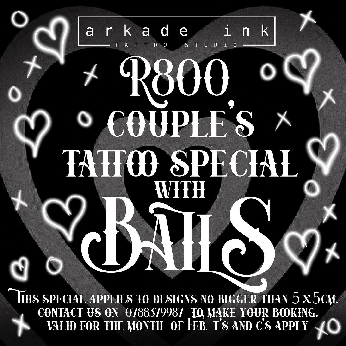 The month of love is upon us... - Arkade Ink Tattoo Studio | Facebook