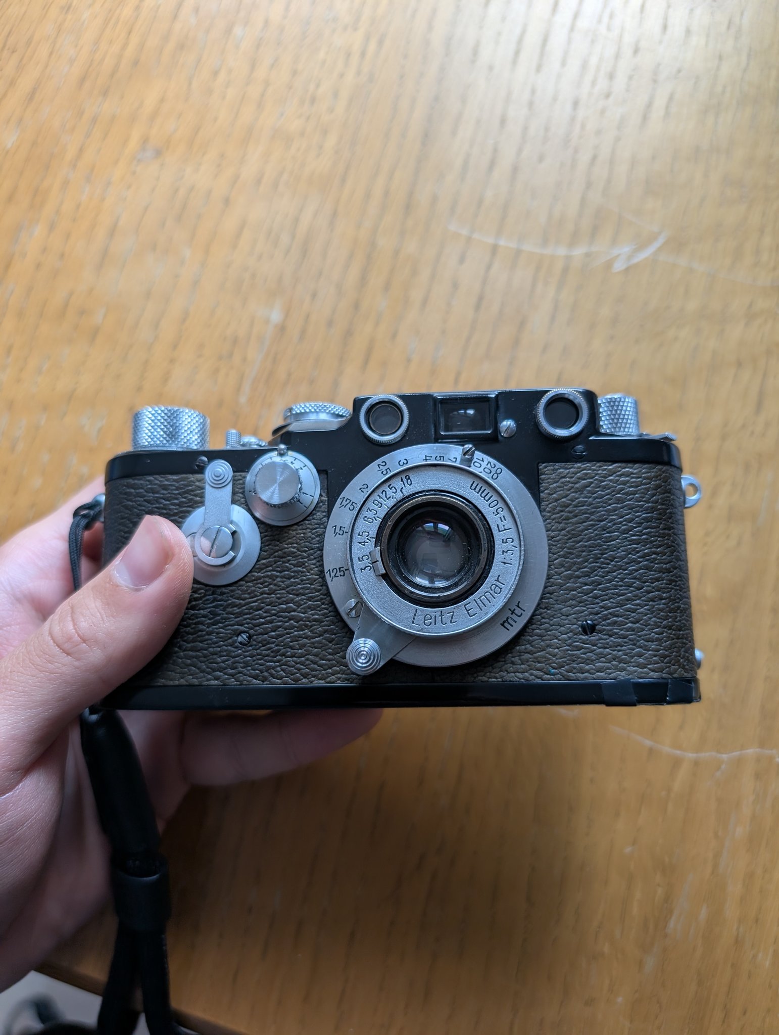 What is a repainted Leica IIIC with upgrades worth?