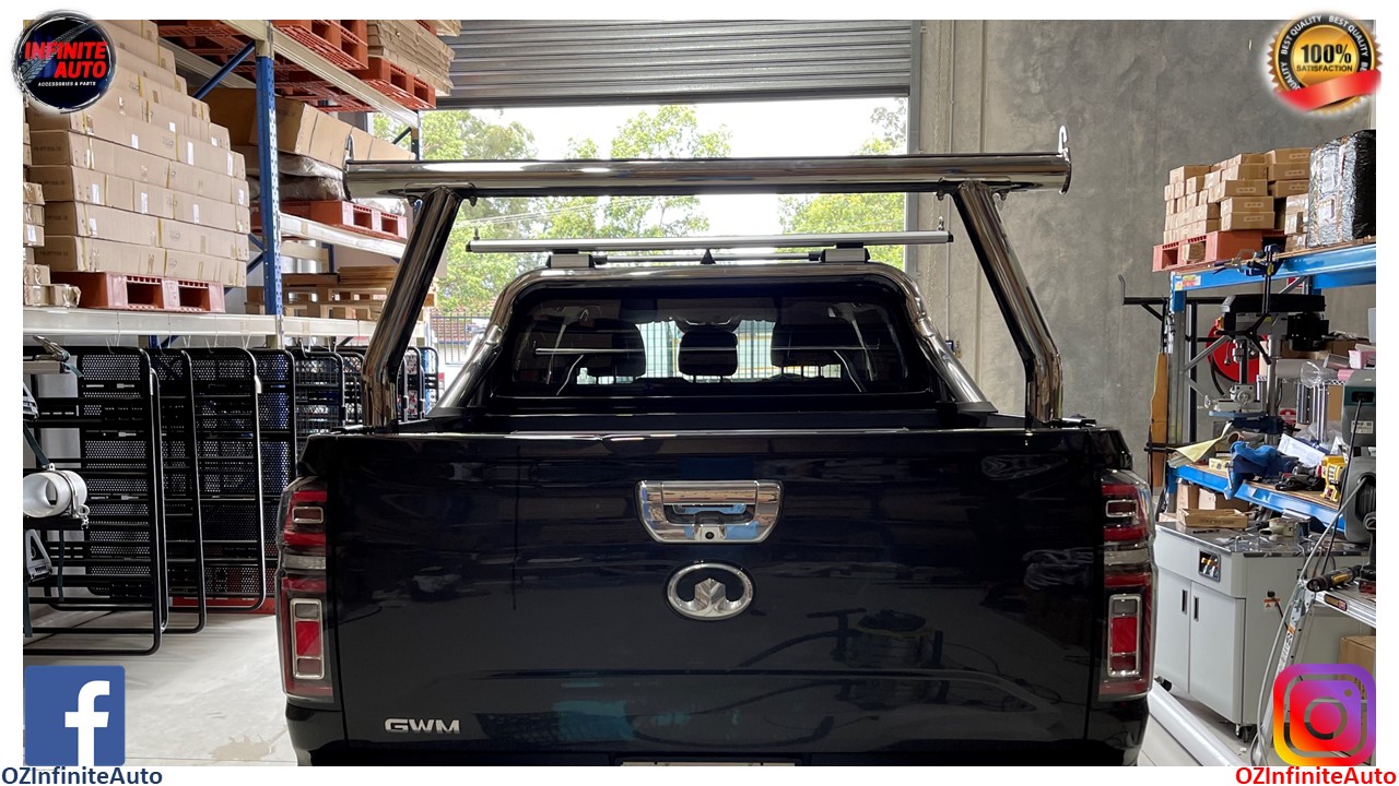 Infinite Auto - GWM Cannon 2021 OEM Rear Tub Ladder Rack...