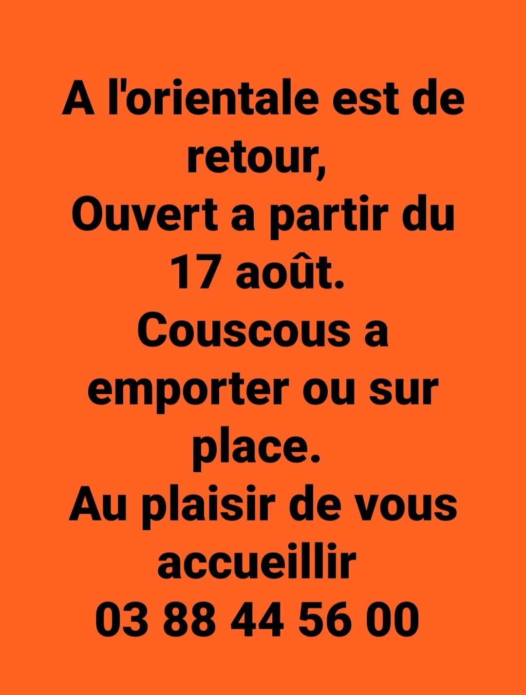 A L Orientale Couscous Photos Strasbourg France Menu Prices Restaurant Reviews Facebook