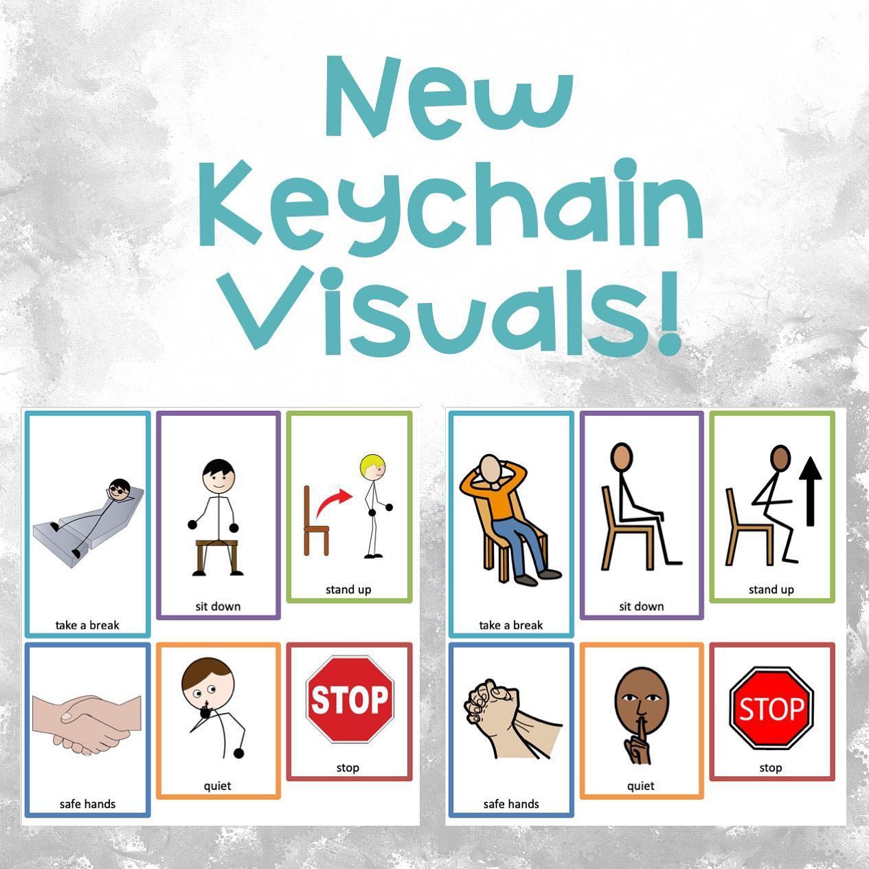 I just updated these keychain visuals... - Breezy Special Ed | Facebook