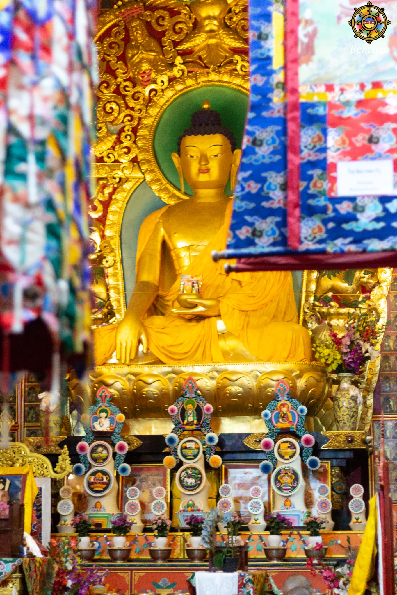 The monks of Benchen... - Benchen Buddha Maitreya Project | Facebook