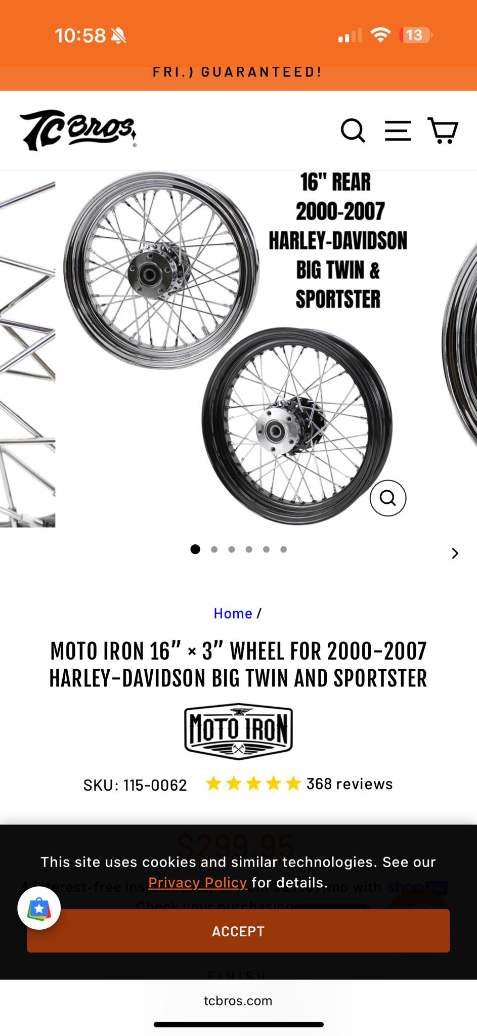 3/4 Sealed & Timken Bearing Wheels - Wheel & Bearing Conversion Kits - - American Made Parts for Harley Davidson Motorcycles