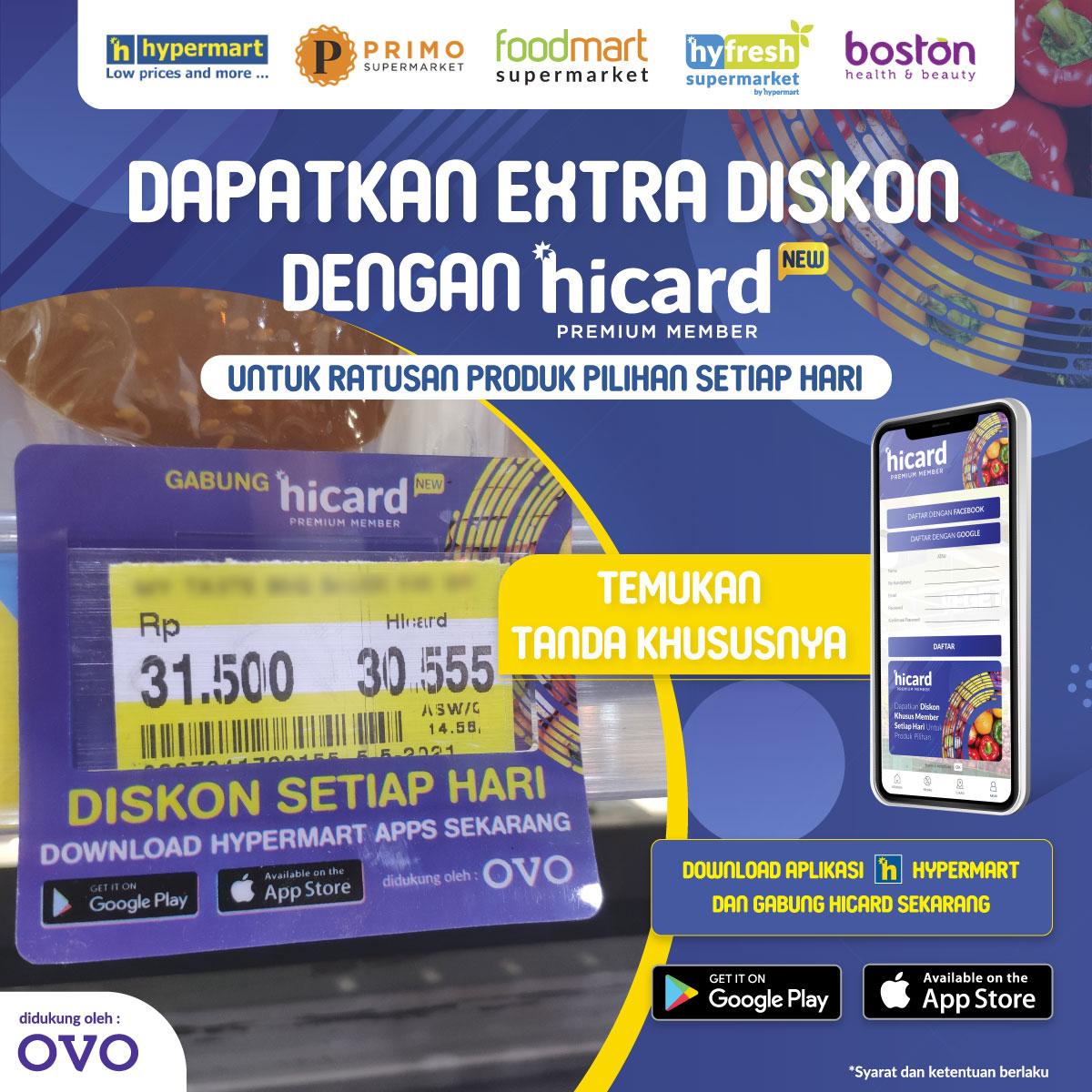 Hypermart - Ini dia yang baru dari Hypermart, Hicard... | Facebook