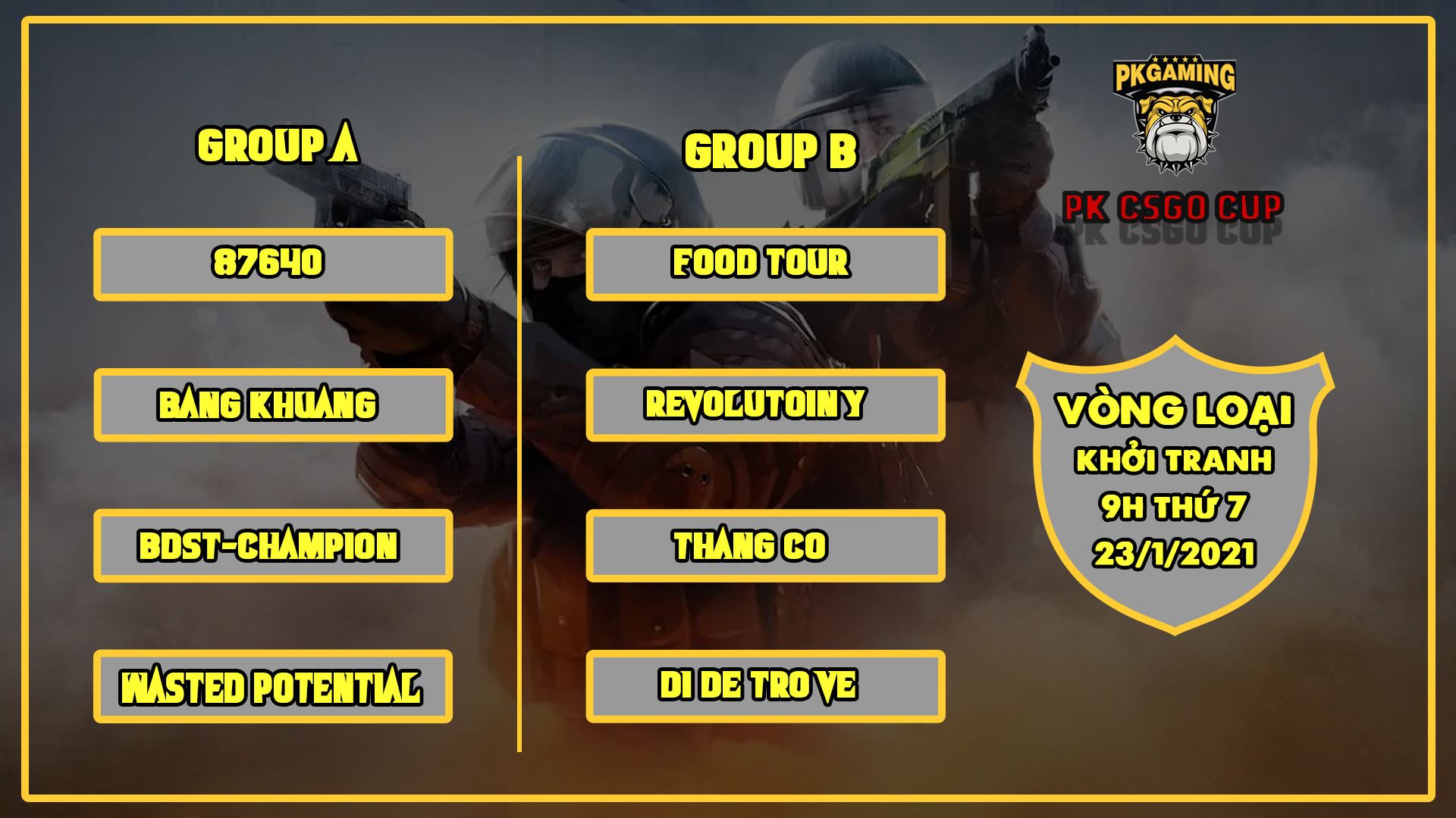 🏆 PKGAMING CS:GO PARTY CUP ️🏆... - PK Gaming Ngoại Giao Đoàn