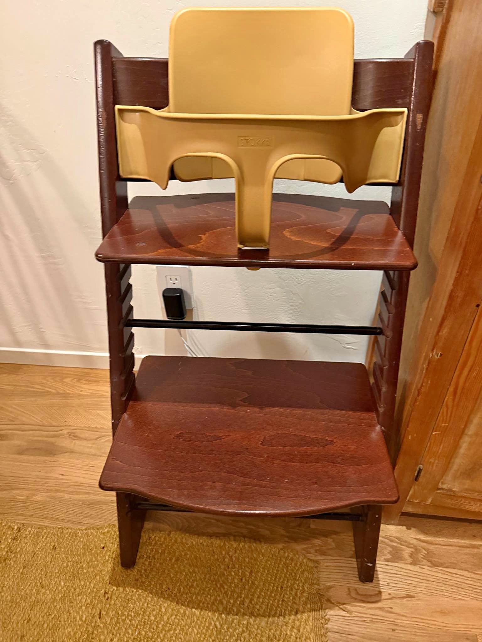 New and used 2x-stokke-tripp-trapp-high-chair-natural-wood-and 