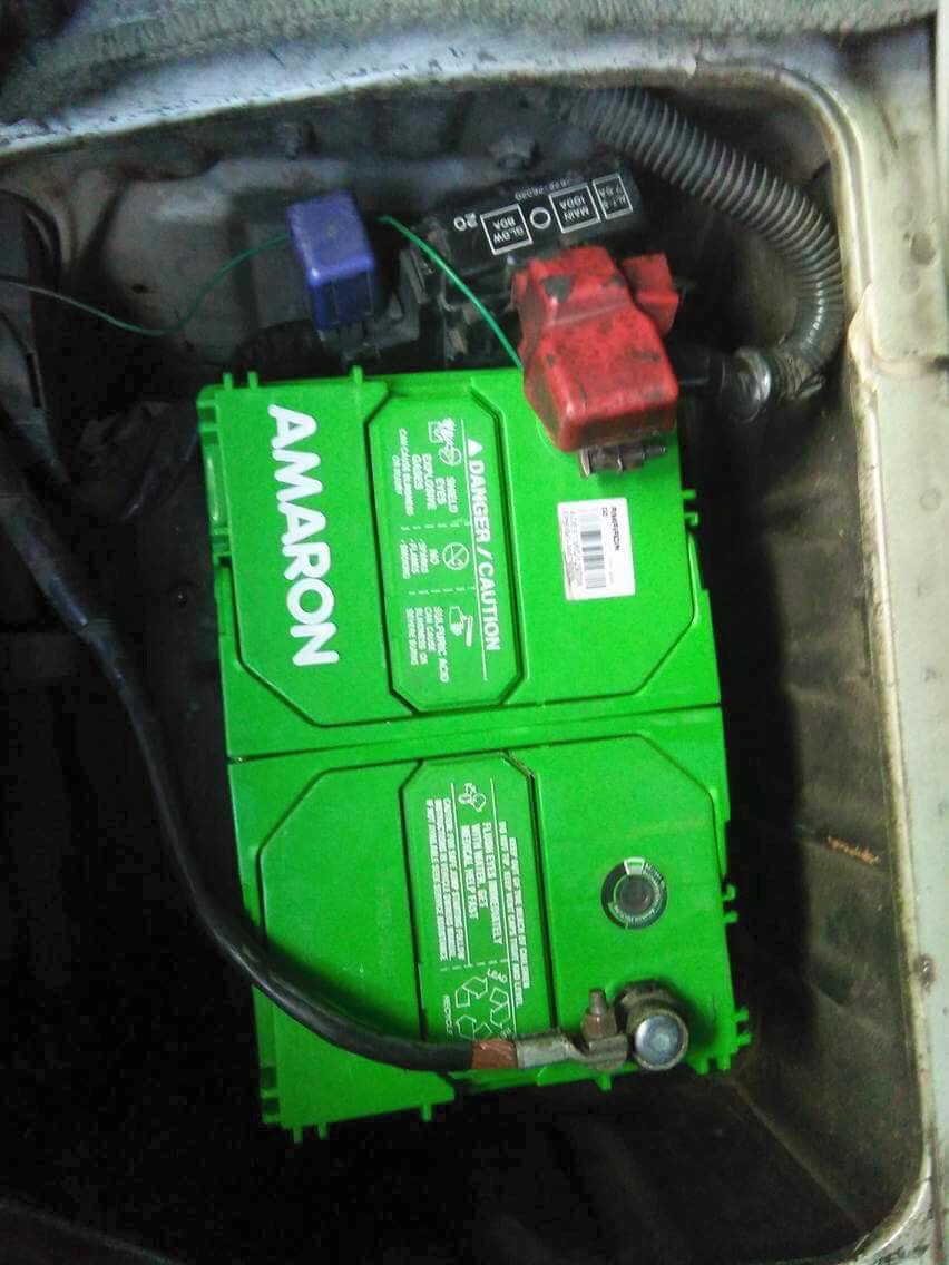 Amaron Go 2smf installed... - 𝐌𝐚𝐝𝐰𝐡𝐞𝐞𝐥𝐬 𝐓𝐢𝐫𝐞 & 𝐁𝐚𝐭𝐭𝐞𝐫𝐲 𝐂𝐞𝐧𝐭𝐞𝐫
