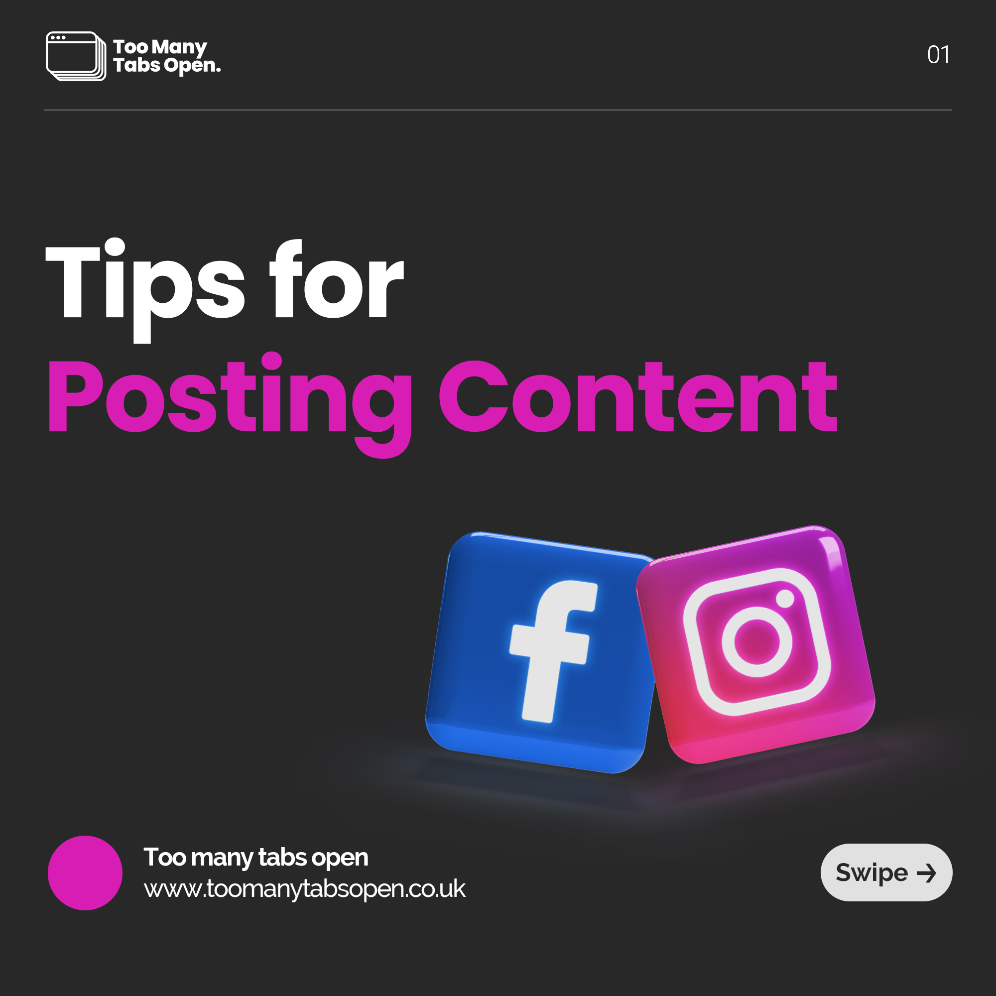 Content drives brands. 🥇 What you're... - Too Many Tabs Open
