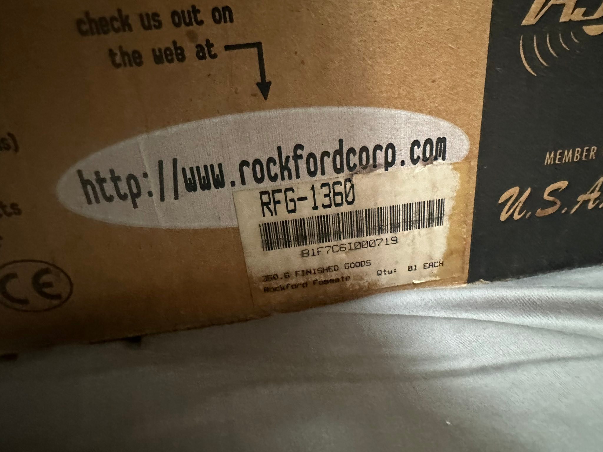 Rockford Fosgate Punch 360.6 amplifier for sale