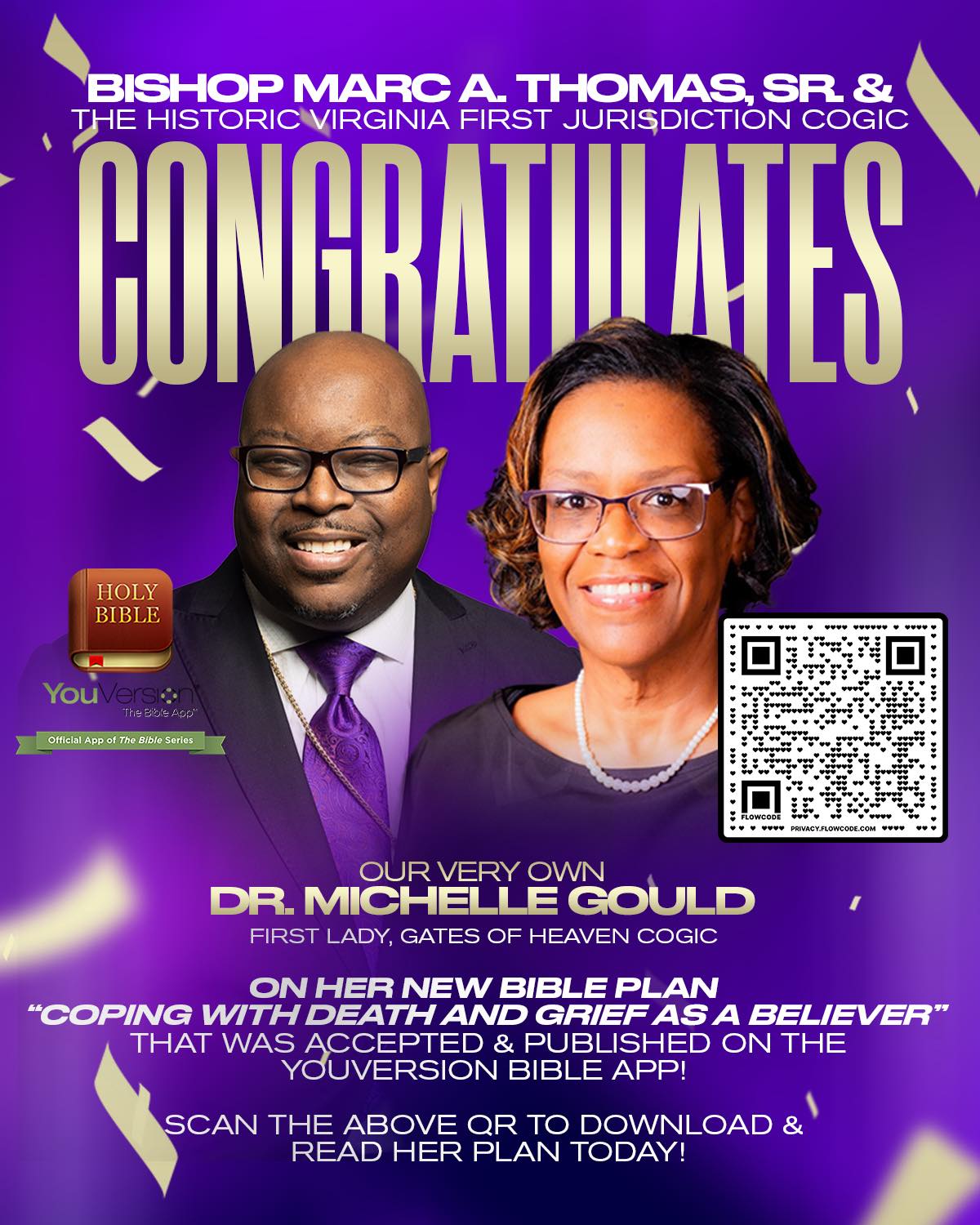 Please join our Prelate, Bishop Marc Anthony Thomas, Sr., and the ...