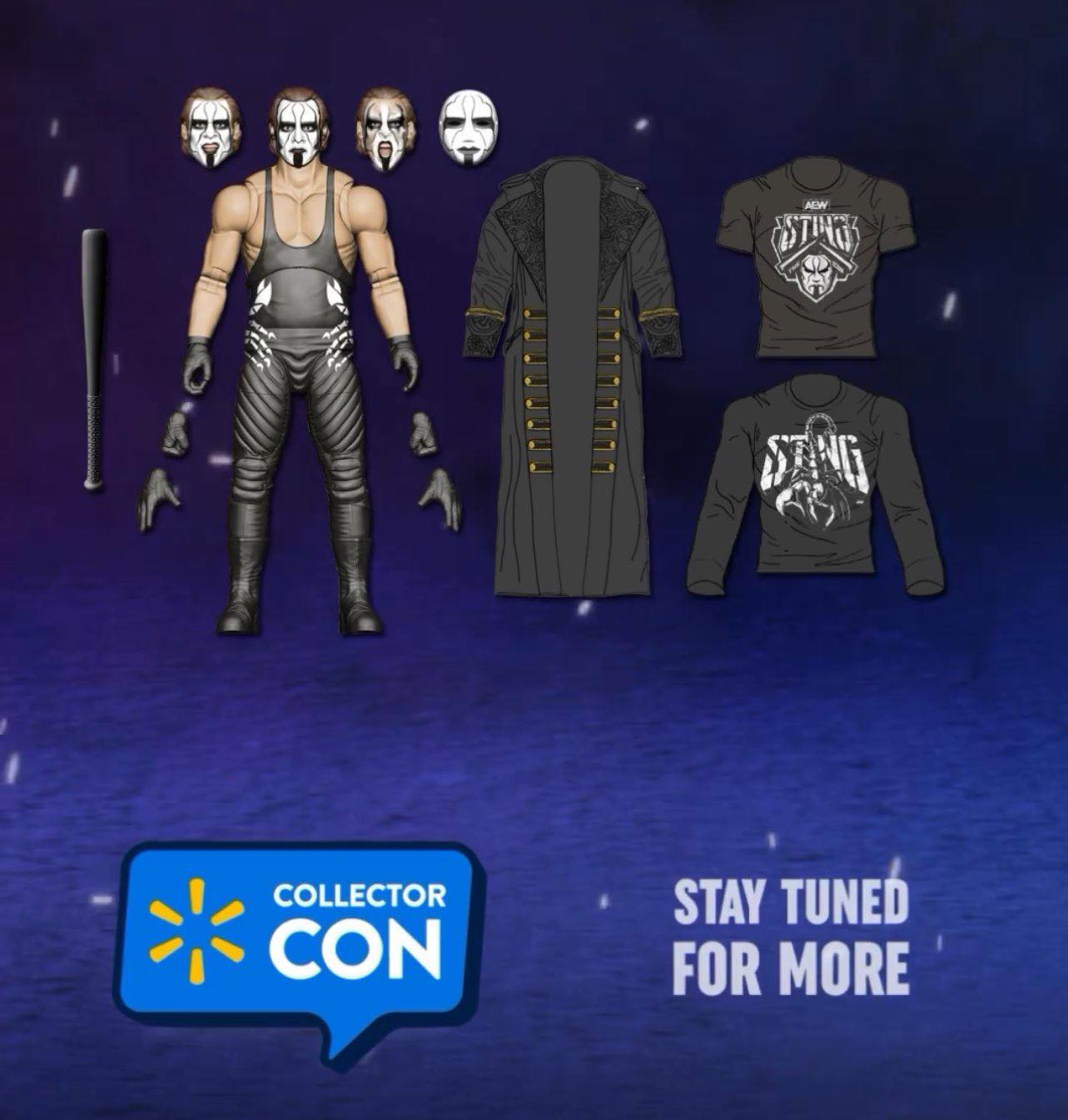 JAZWARES AEW SUPREME STING: He's a Walmart limited edition
