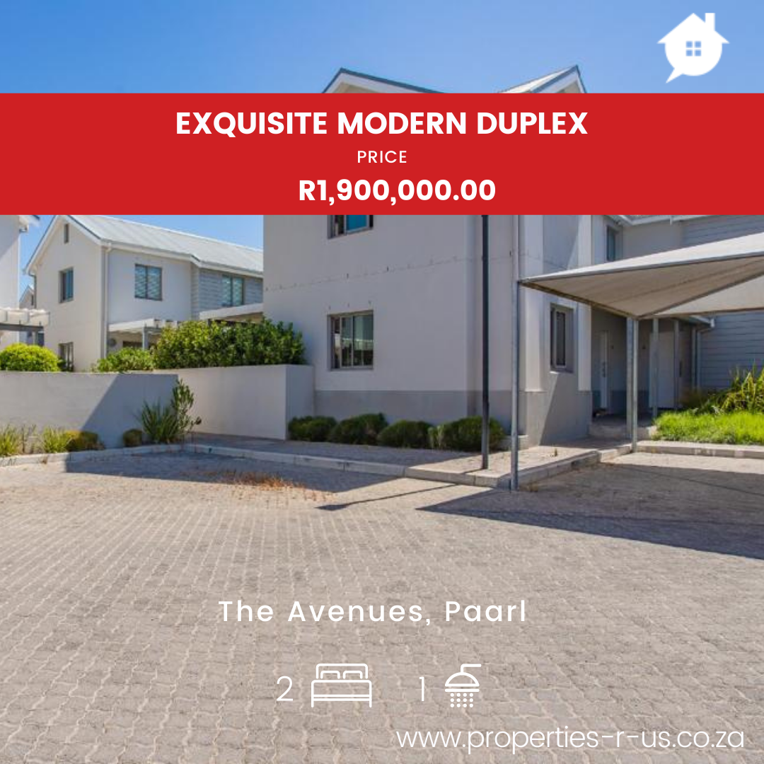 Stunning Modern 2 bedroom... - Properties R Us, Winelands