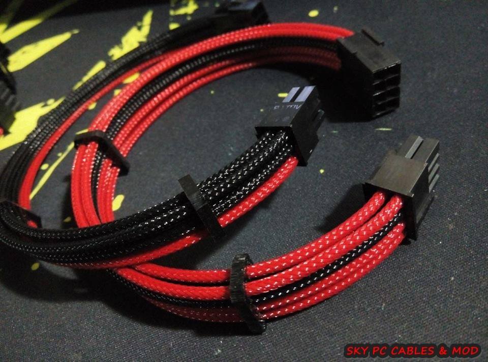 -130- ชุดนี้ สี ดำและแดง เป็นสี... - Sky Pc Cables & MOD | Facebook