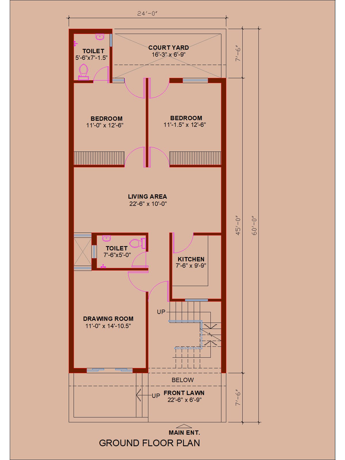Floor Plans | 24'-0