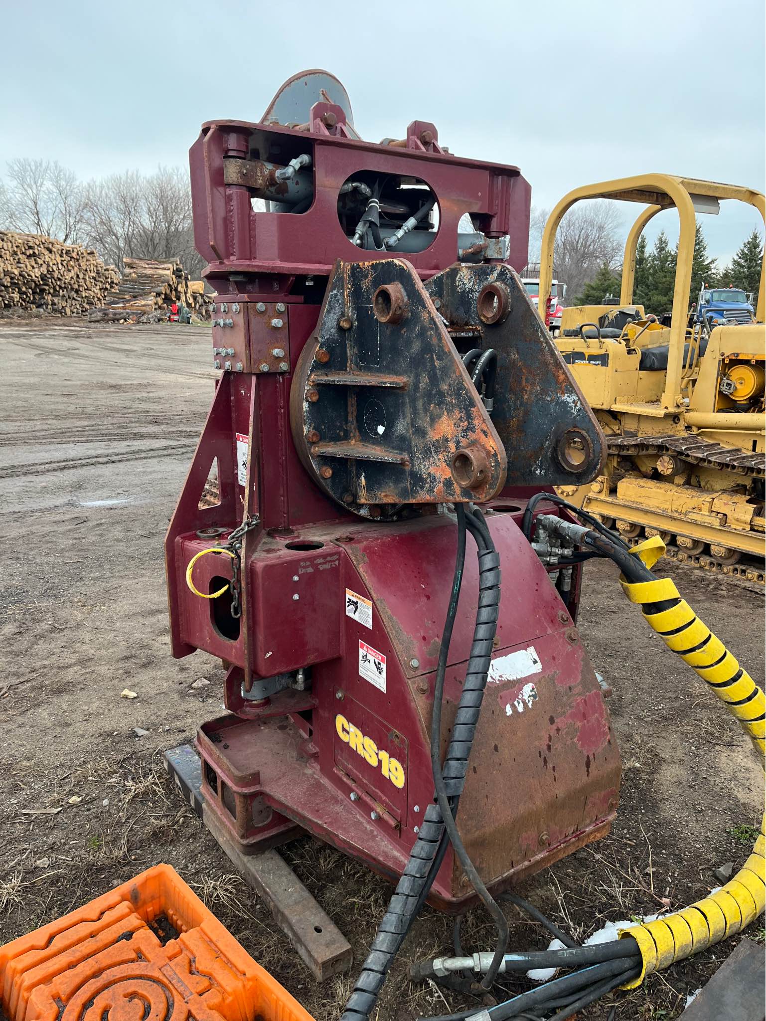 Innotech/Noreco CR19 roller stroke logging processor head - CPUs ...