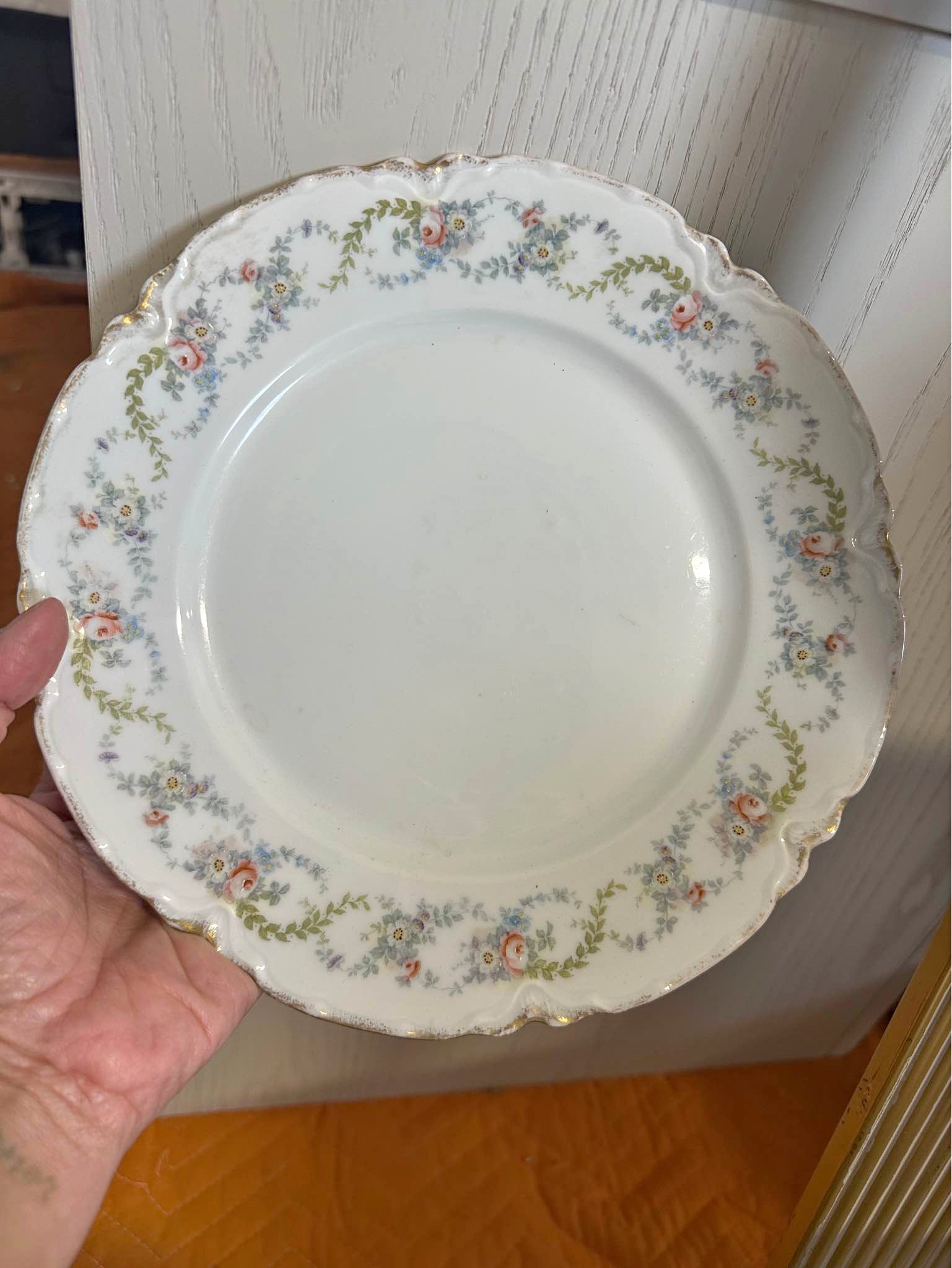 Vintage Royal Albert Petit Point pattern plate set . - Dinnerware Sets ...