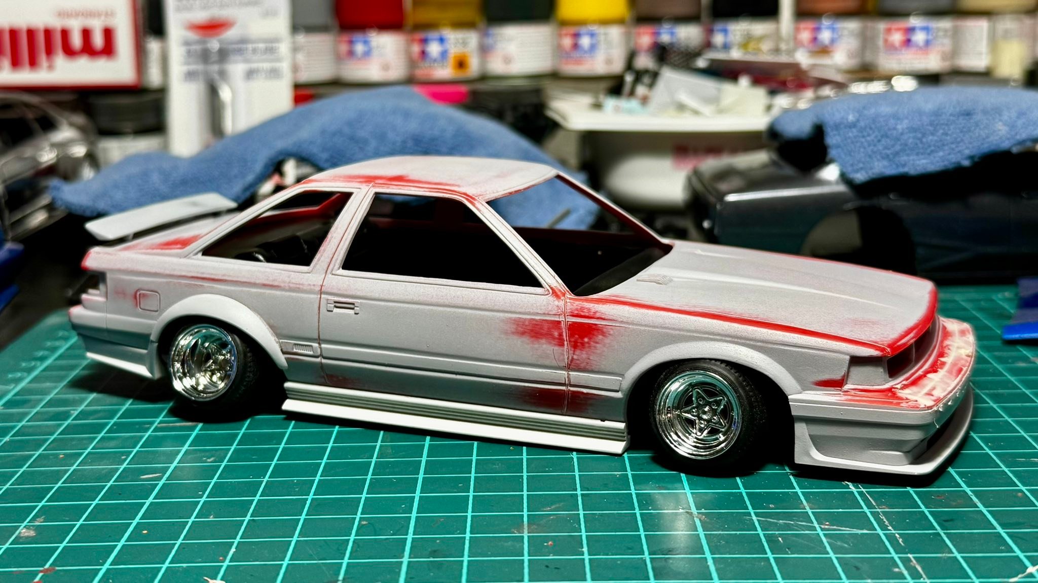 mz11 Aoshima MZ11 Soarer Kaido Racer س حي 1 น 東区内 Zios