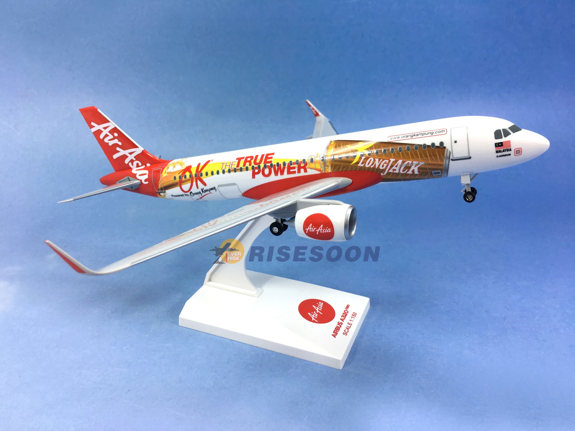 A320neo 1/150 Air Asia True Power 亞洲能量
