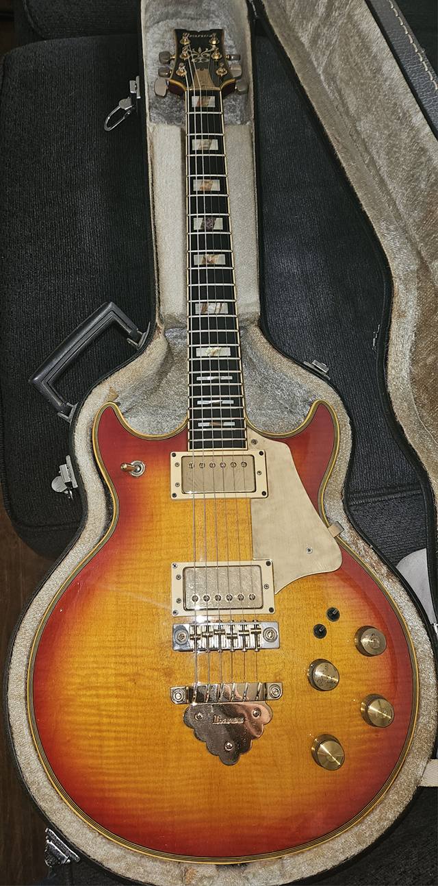 1981 Ibanez AR300 guitar, keeping it original