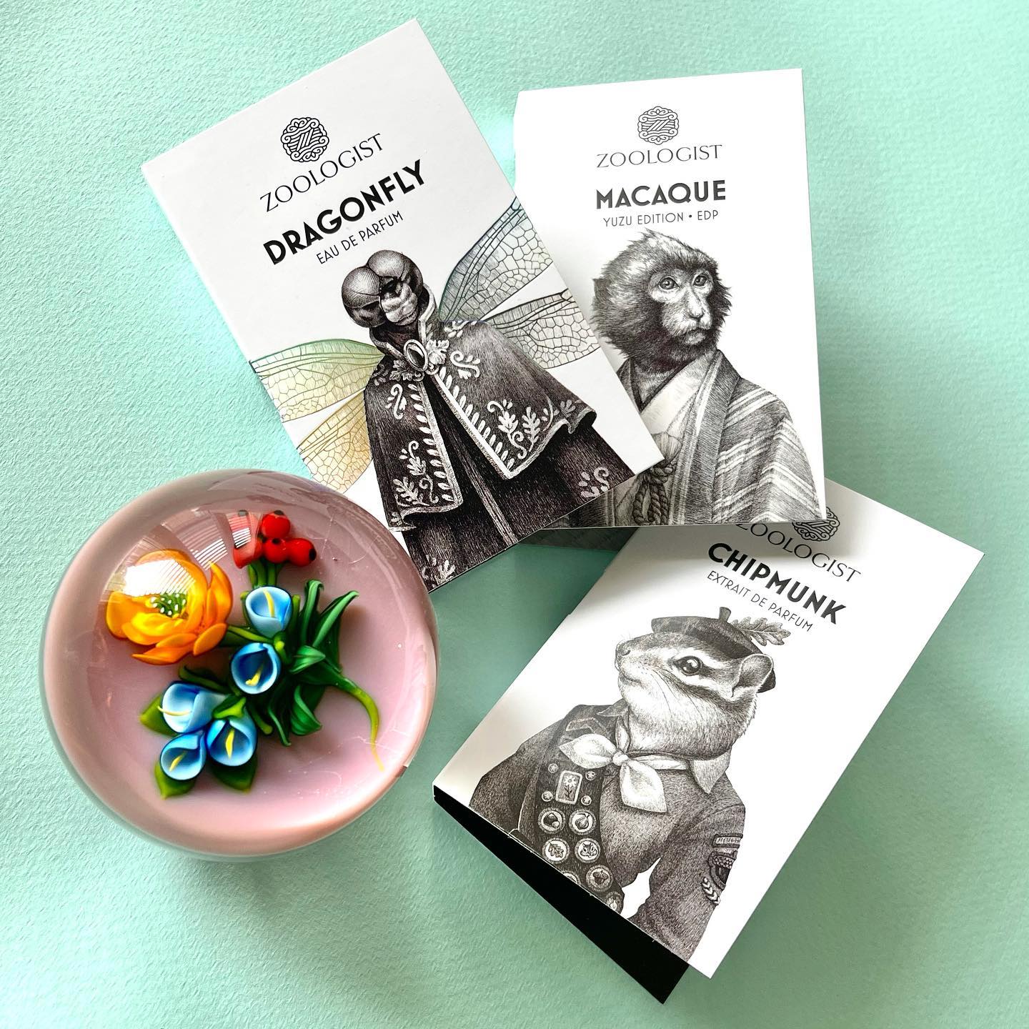 Zoologist Macaque Fuji Apple and Yuzu perfume editions